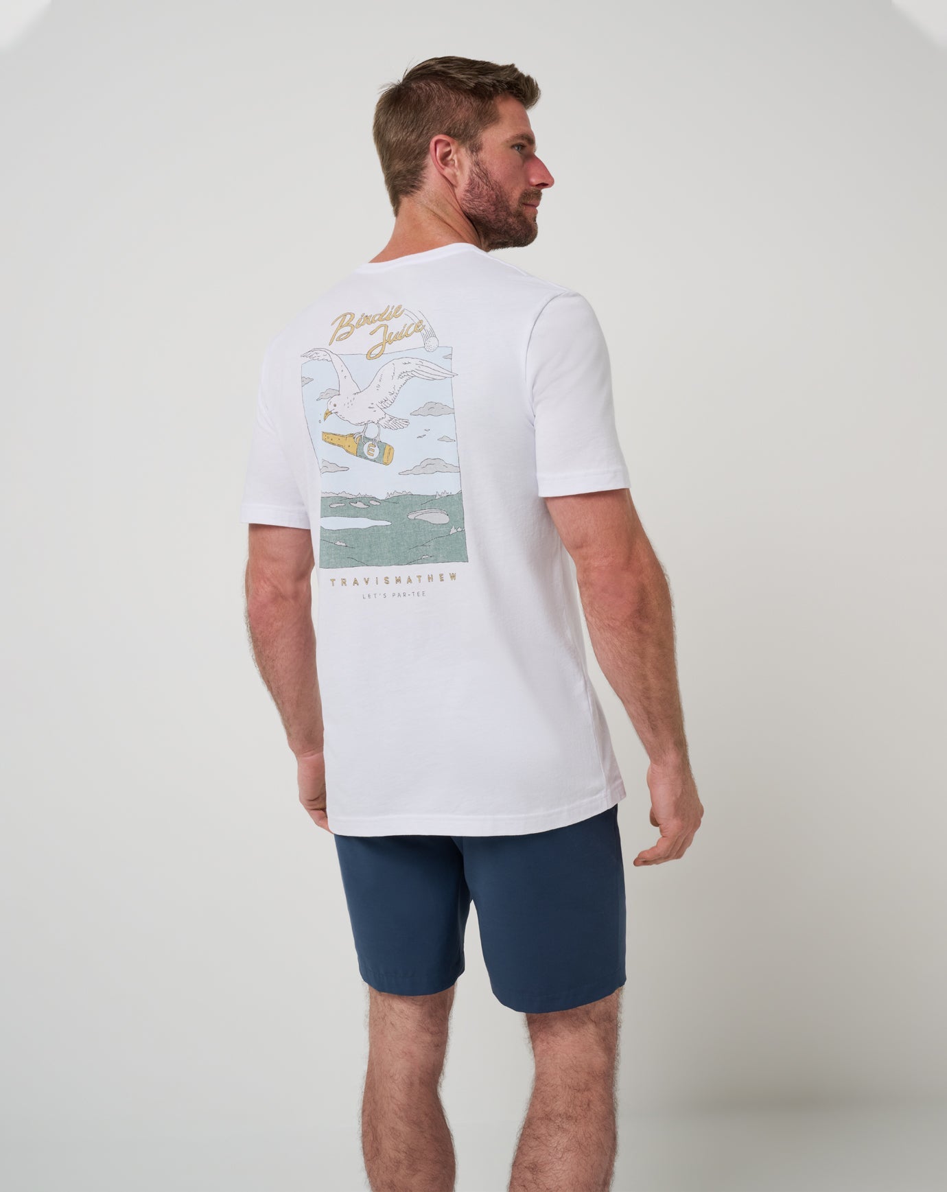 TravisMathew Drink Ticket Tee - White