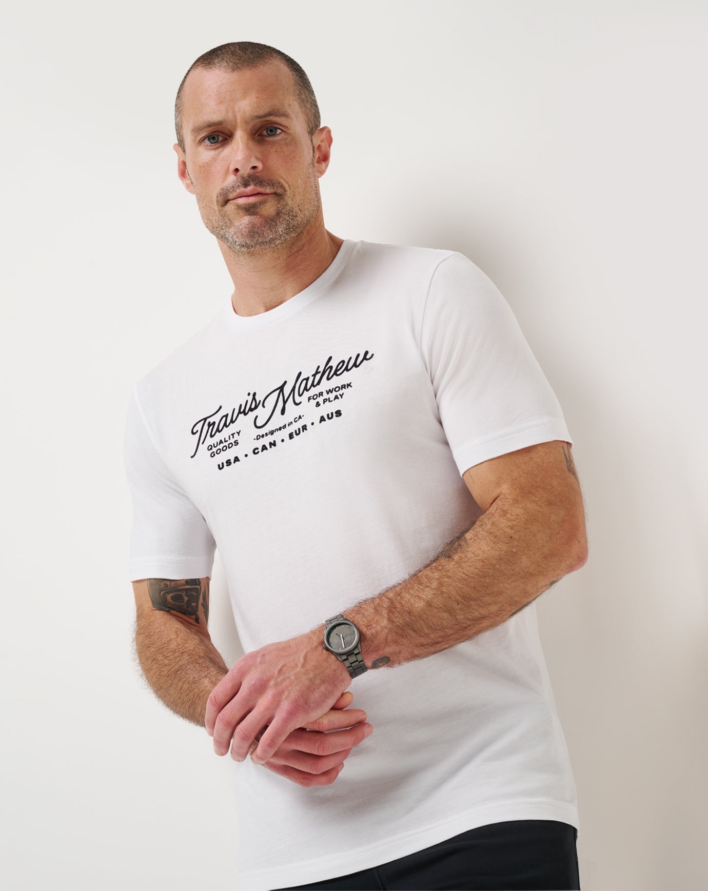 TravisMathew Perfect Plan Tee - White