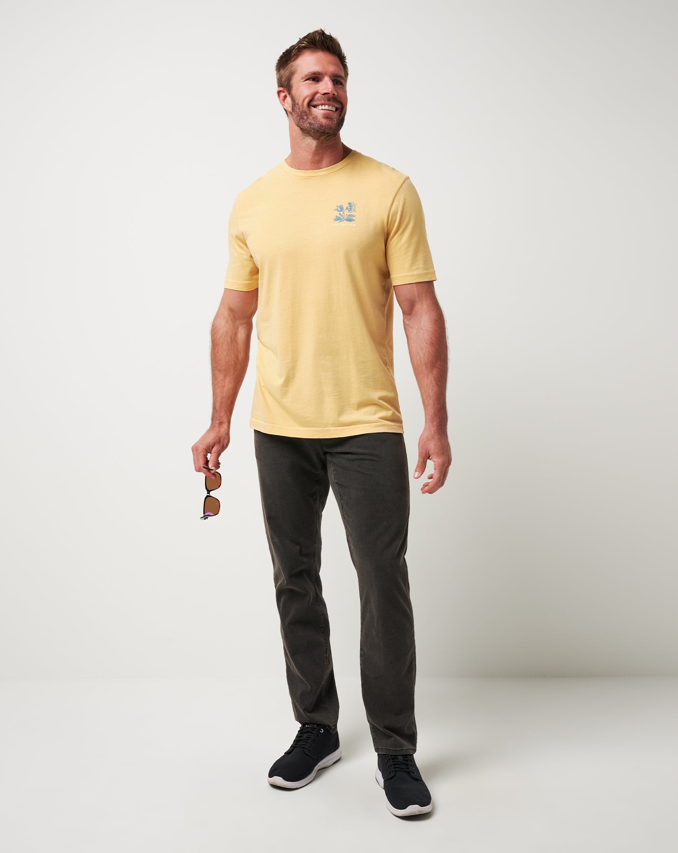 TravisMathew Sky Lounge Tee - Rattan