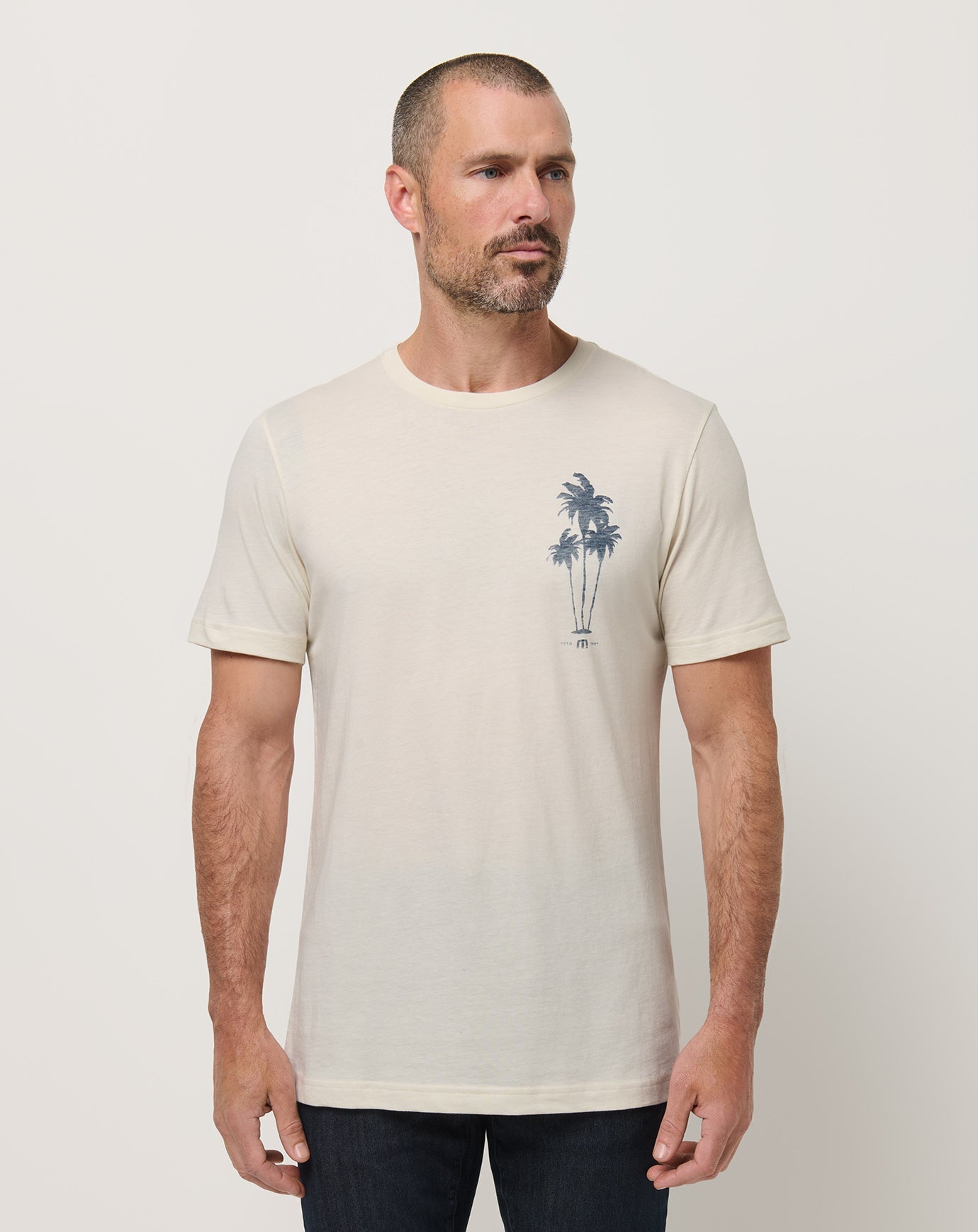 TravisMathew Salt Spray Tee - Birch