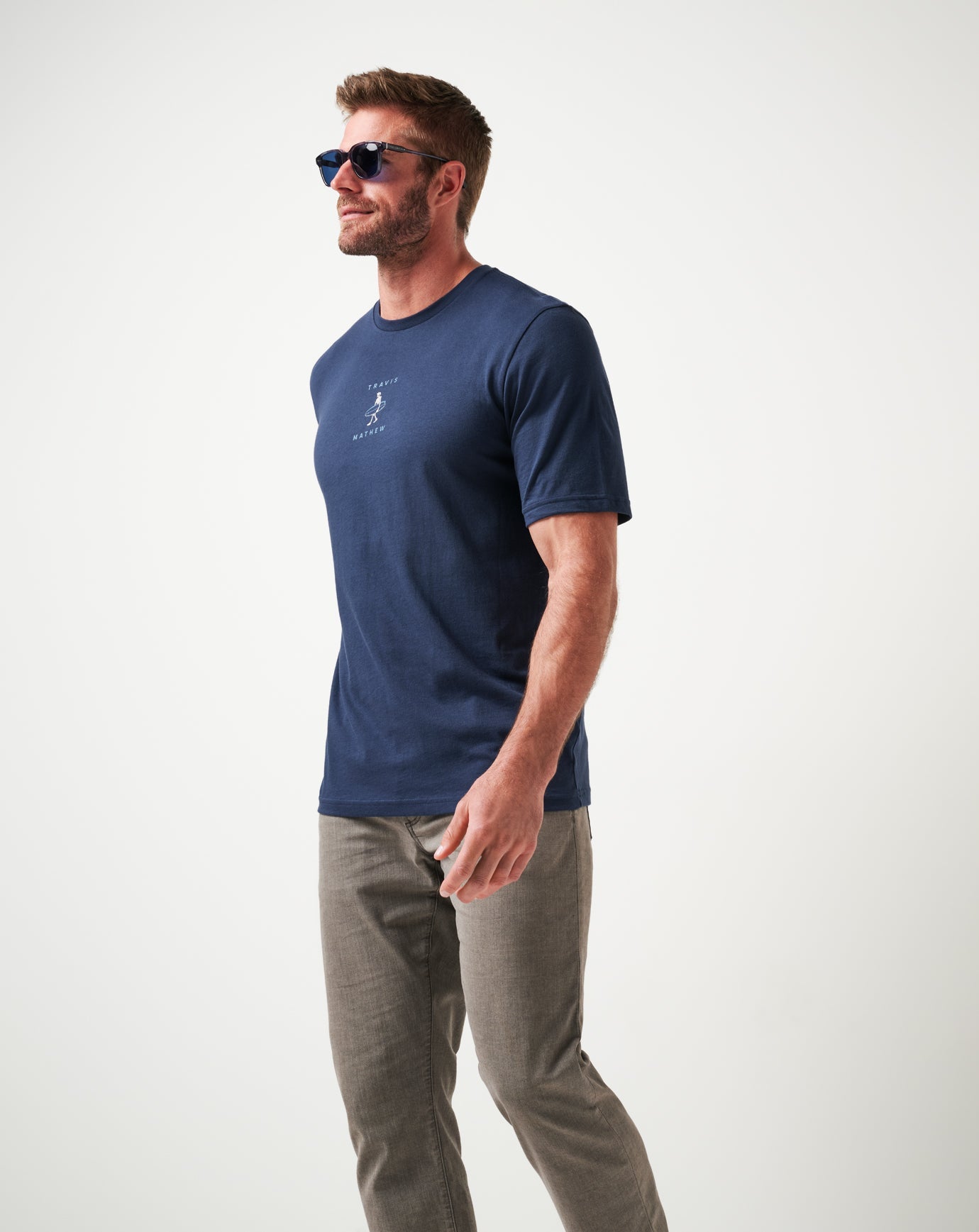 TravisMathew Triple Up Tee - Total Eclipse
