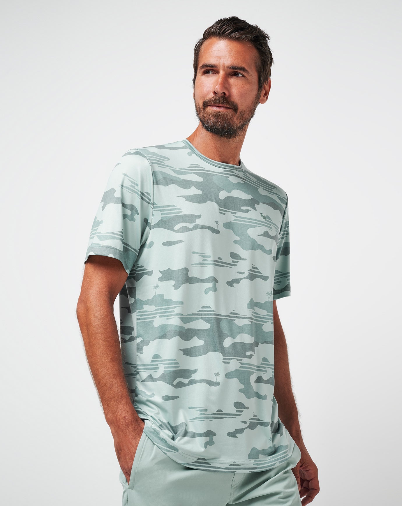 TravisMathew Season Stealth Tee - Gray Mist
