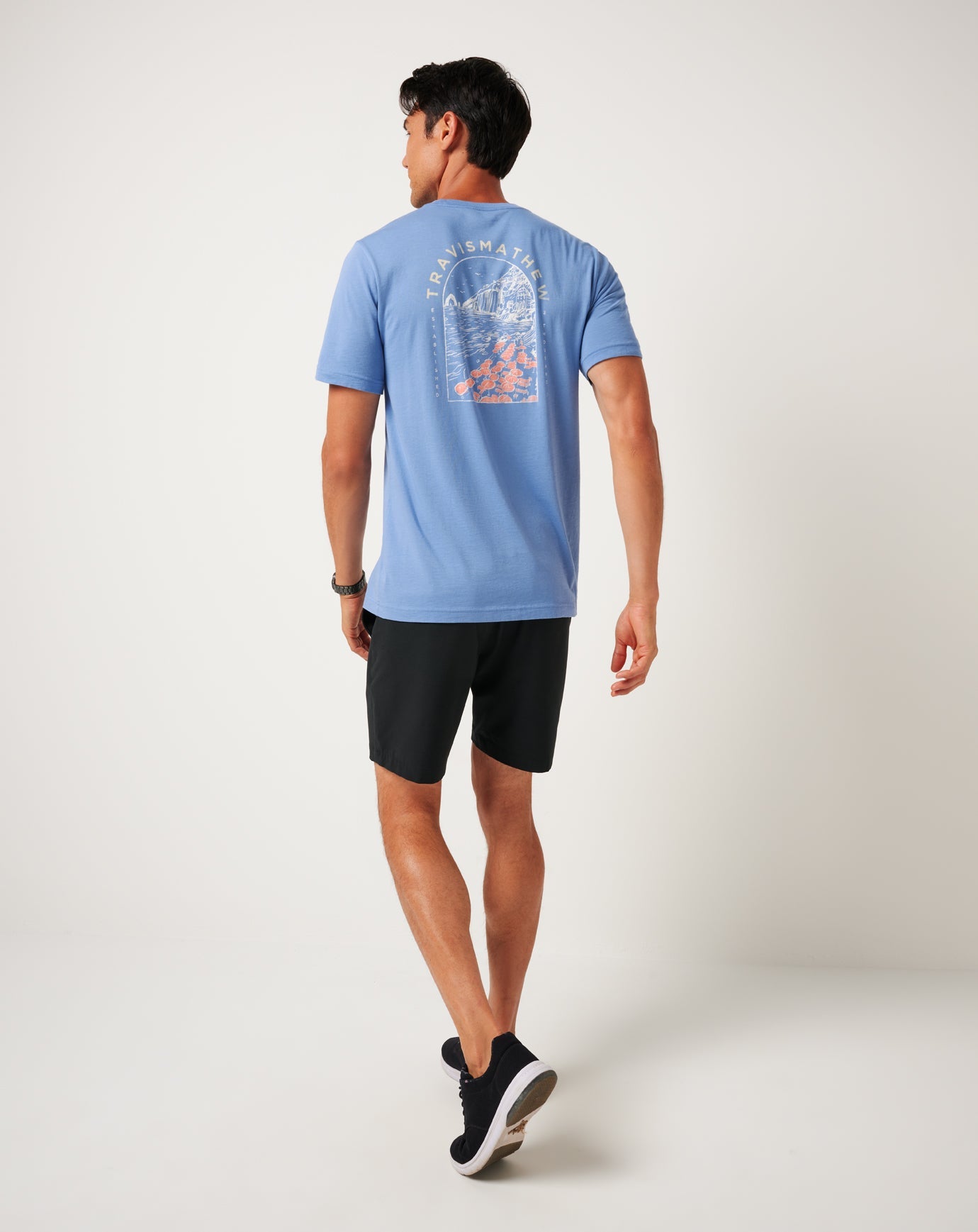 TravisMathew Reef Walk Tee - Pacific Coast