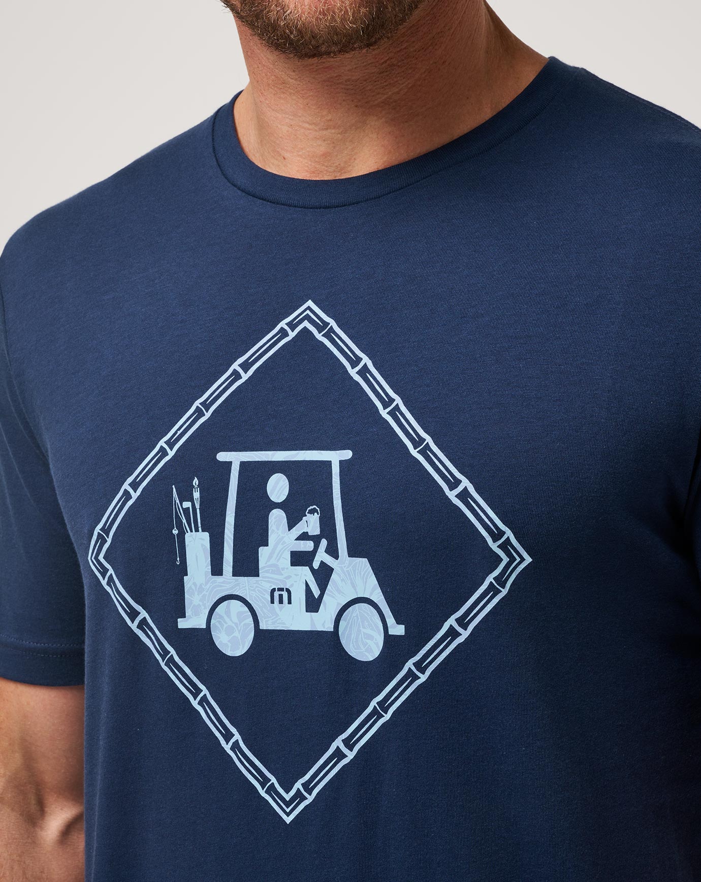 TravisMathew Plot Twist Tee - Total Eclipse