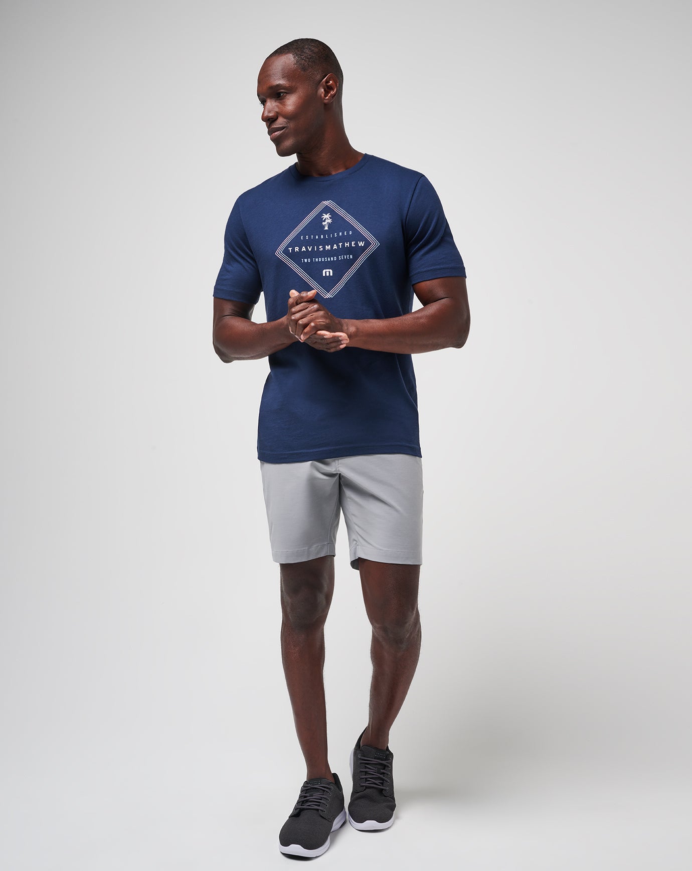 TravisMathew Barrel Ride Tee - Total Eclipse