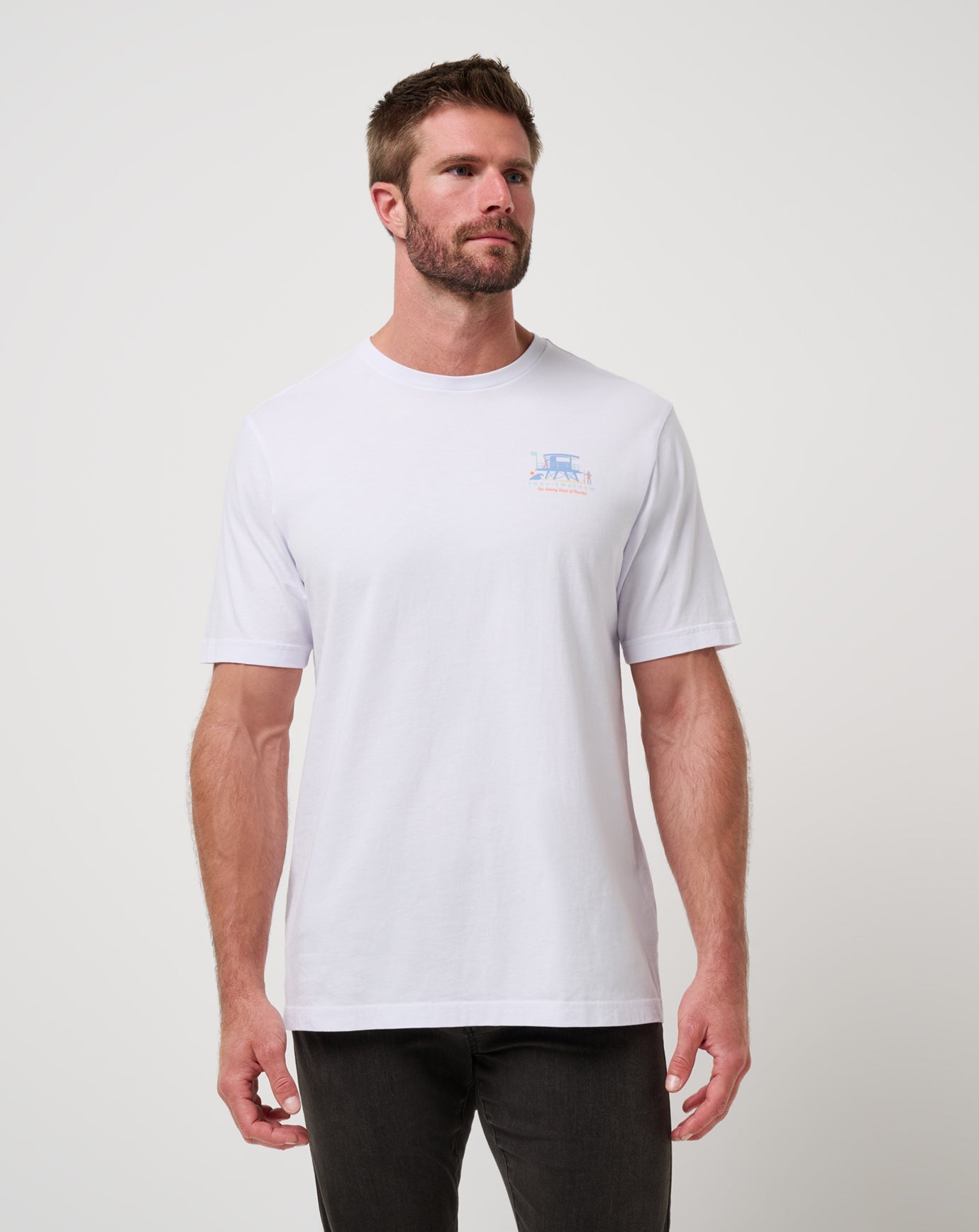 TravisMathew Key West Kiss Tee - White