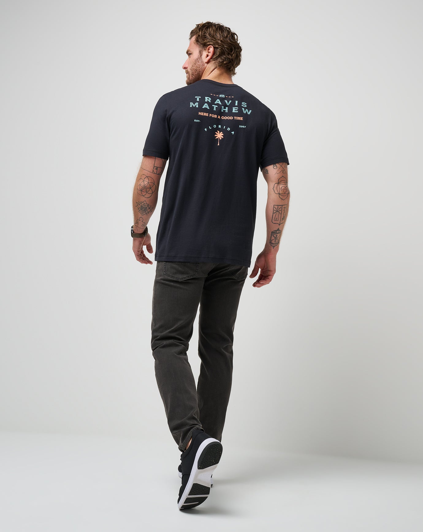 TravisMathew Nautical Nines Tee - Black