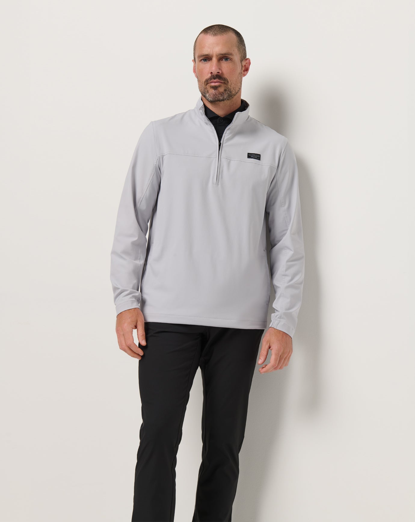 TravisMathew Wanderlust Quarter Zip - Micro Chip