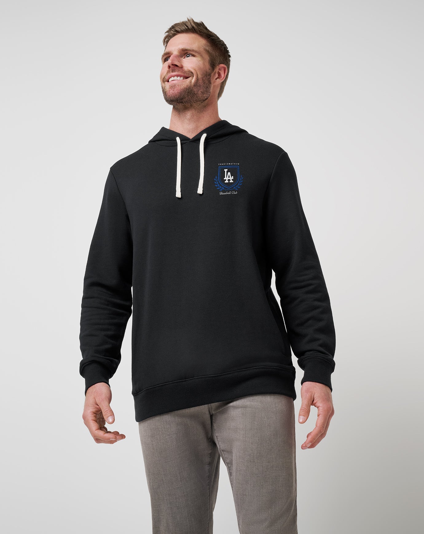 TravisMathew Los Angeles Dodgers Stadium Hoodie - Black