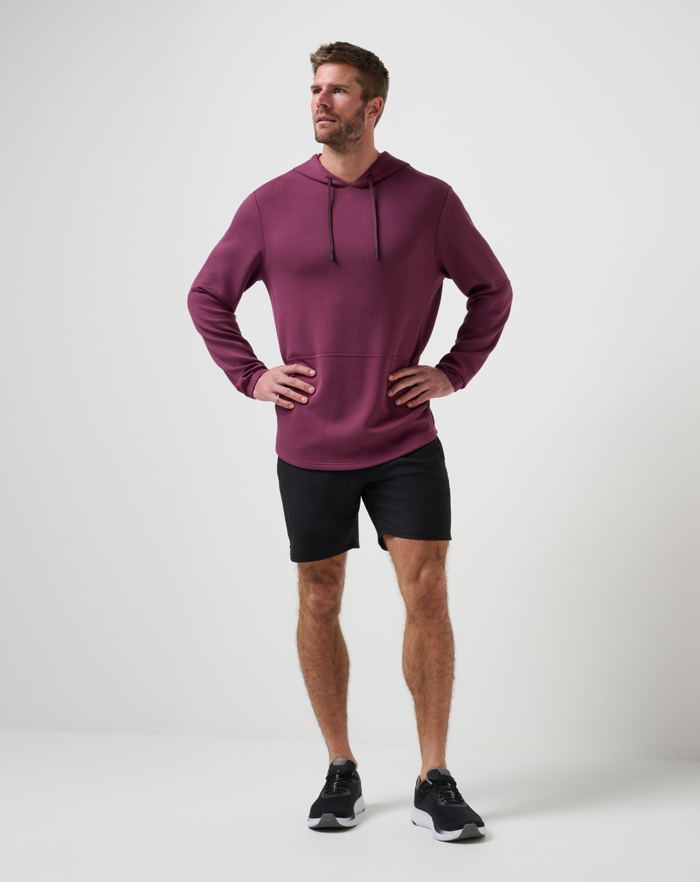 TravisMathew Fibercloud Hoodie - Mauve Wine