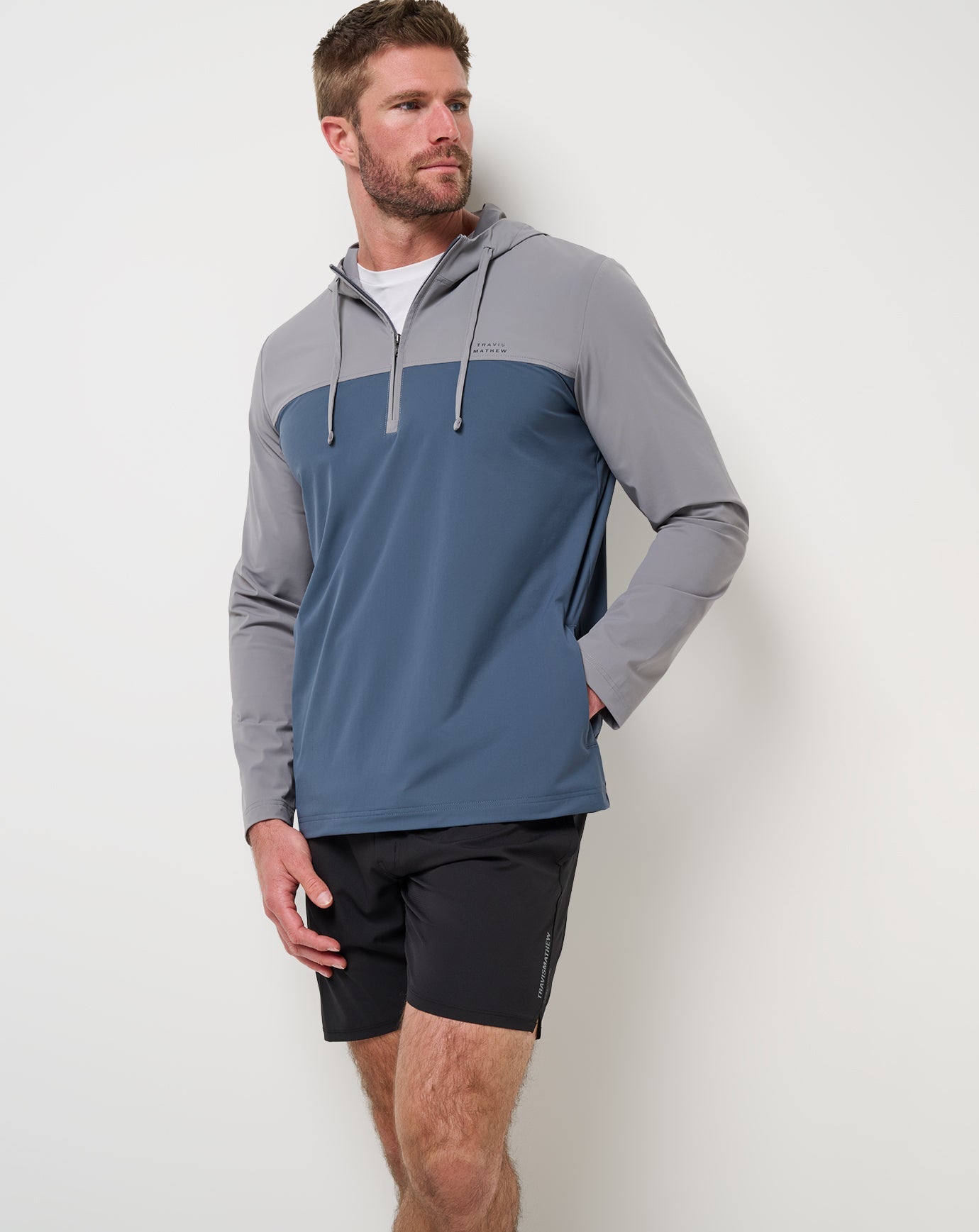 TravisMathew Rail Transport Hoodie - Quiet Shade
