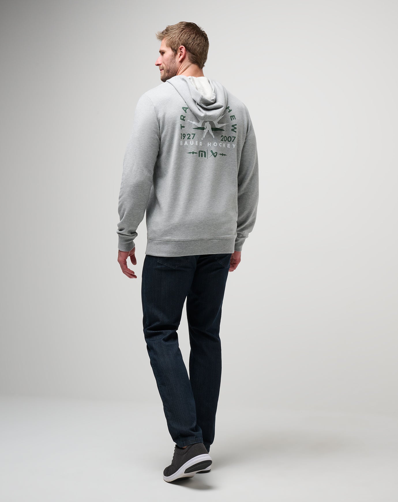 TravisMathew Glacier Hike Hoodie - Heather Grey