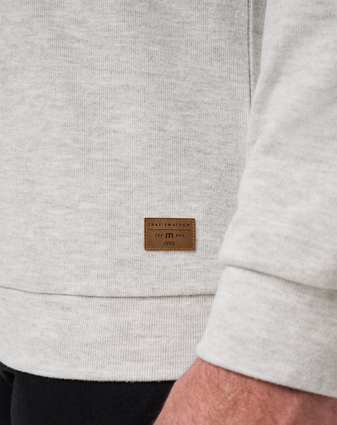 TravisMathew Cloud Sweater - Heather Grey