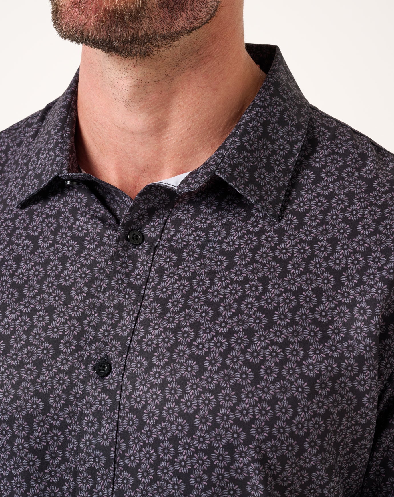 TravisMathew Techwoven Sunlight Button-Up - Black