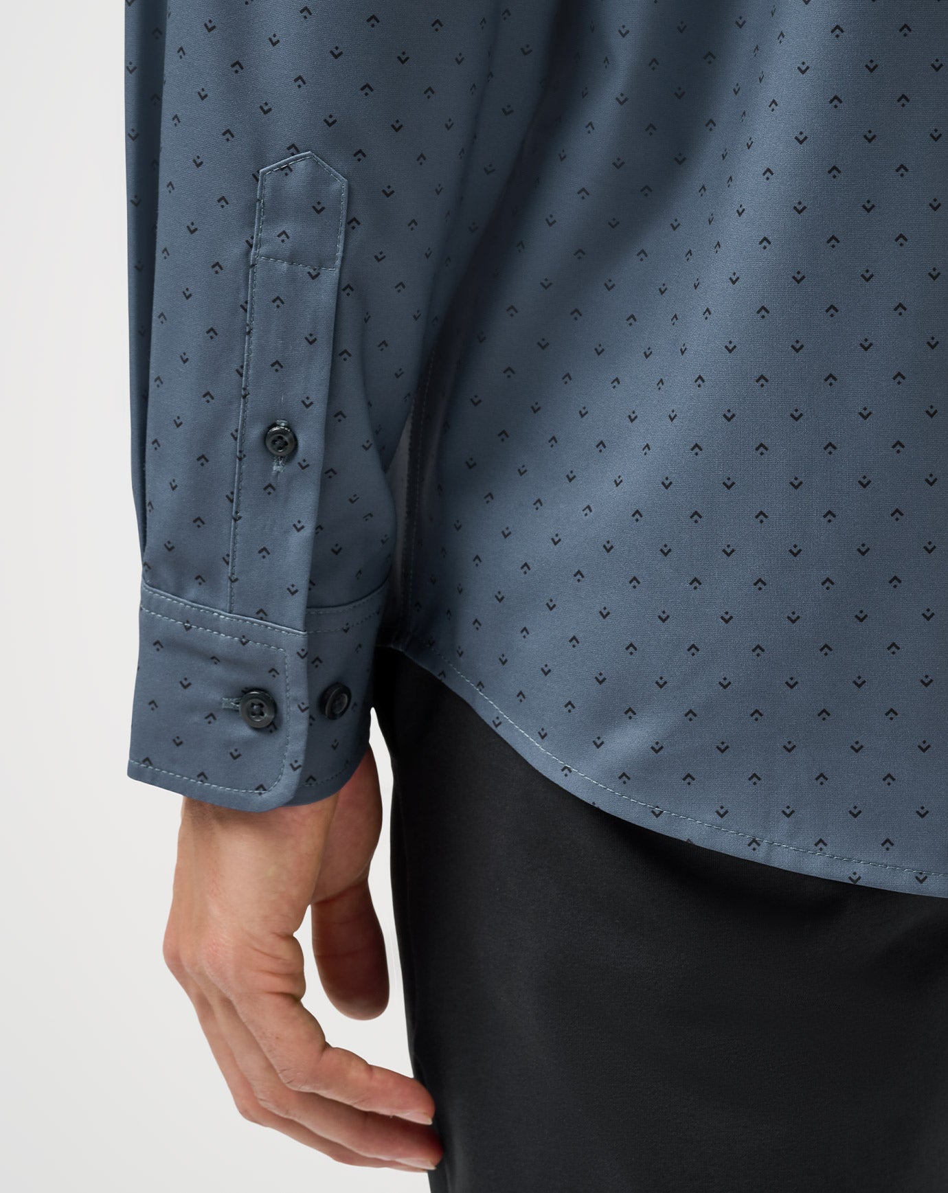 TravisMathew Techwoven Tidbits Button-Up - Bering Sea