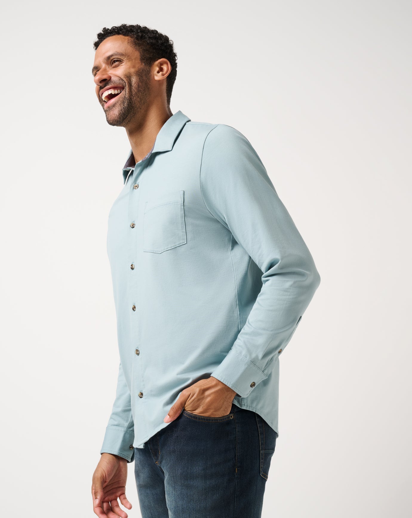 TravisMathew Comfortknit TM Social Club Button-Up - Arona