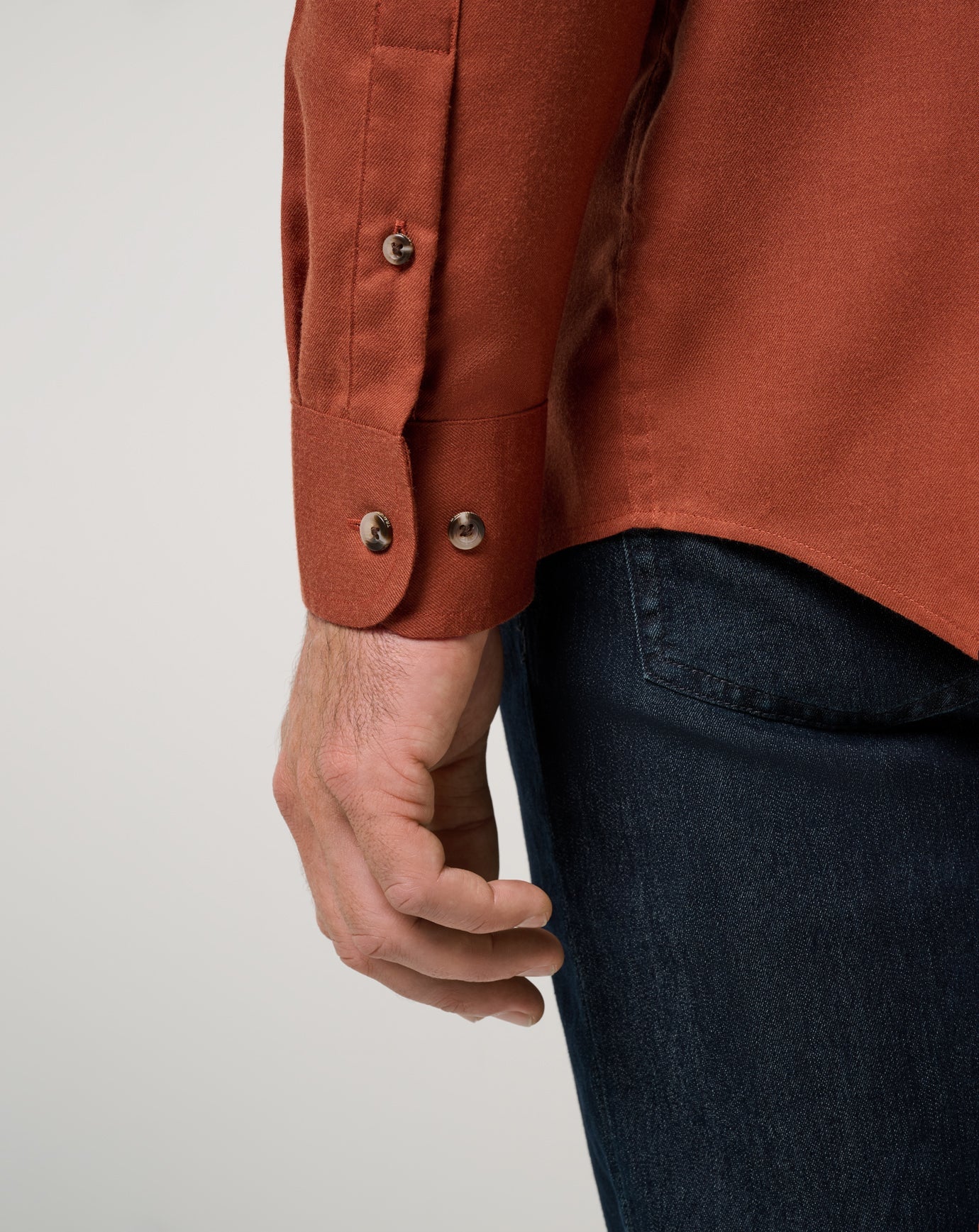 TravisMathew Cloud Flannel Button-Up - Maple
