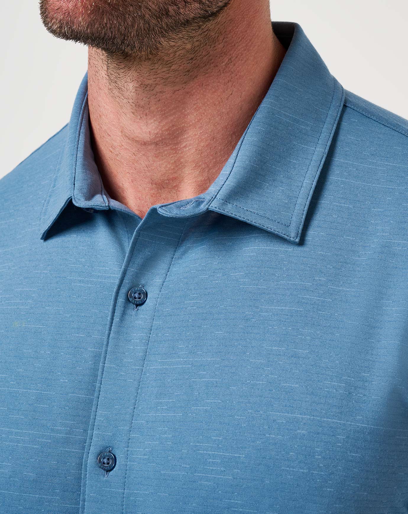 TravisMathew The Heater Button-Up - Copen Blue