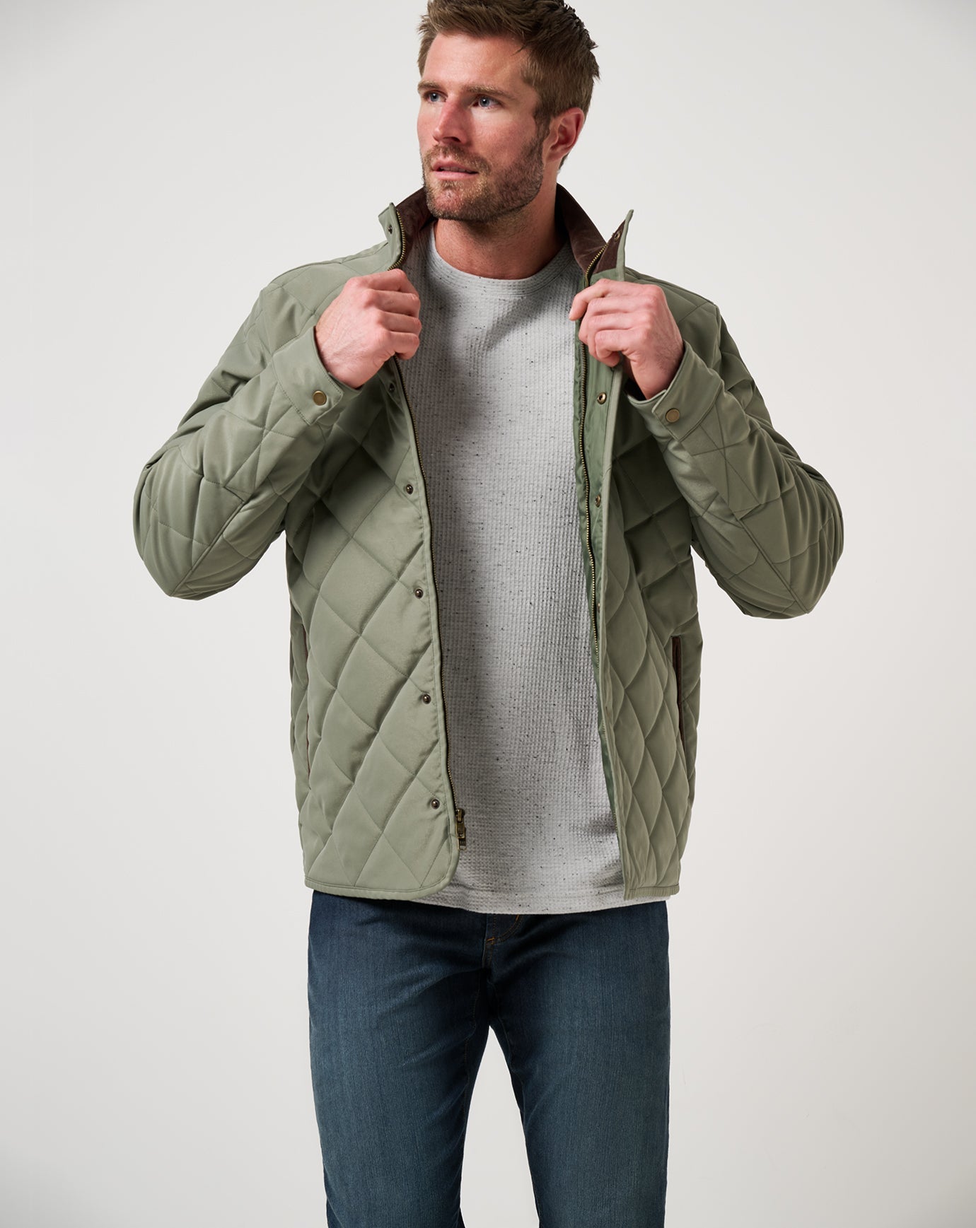 TravisMathew Highlander Jacket - Dark Olive
