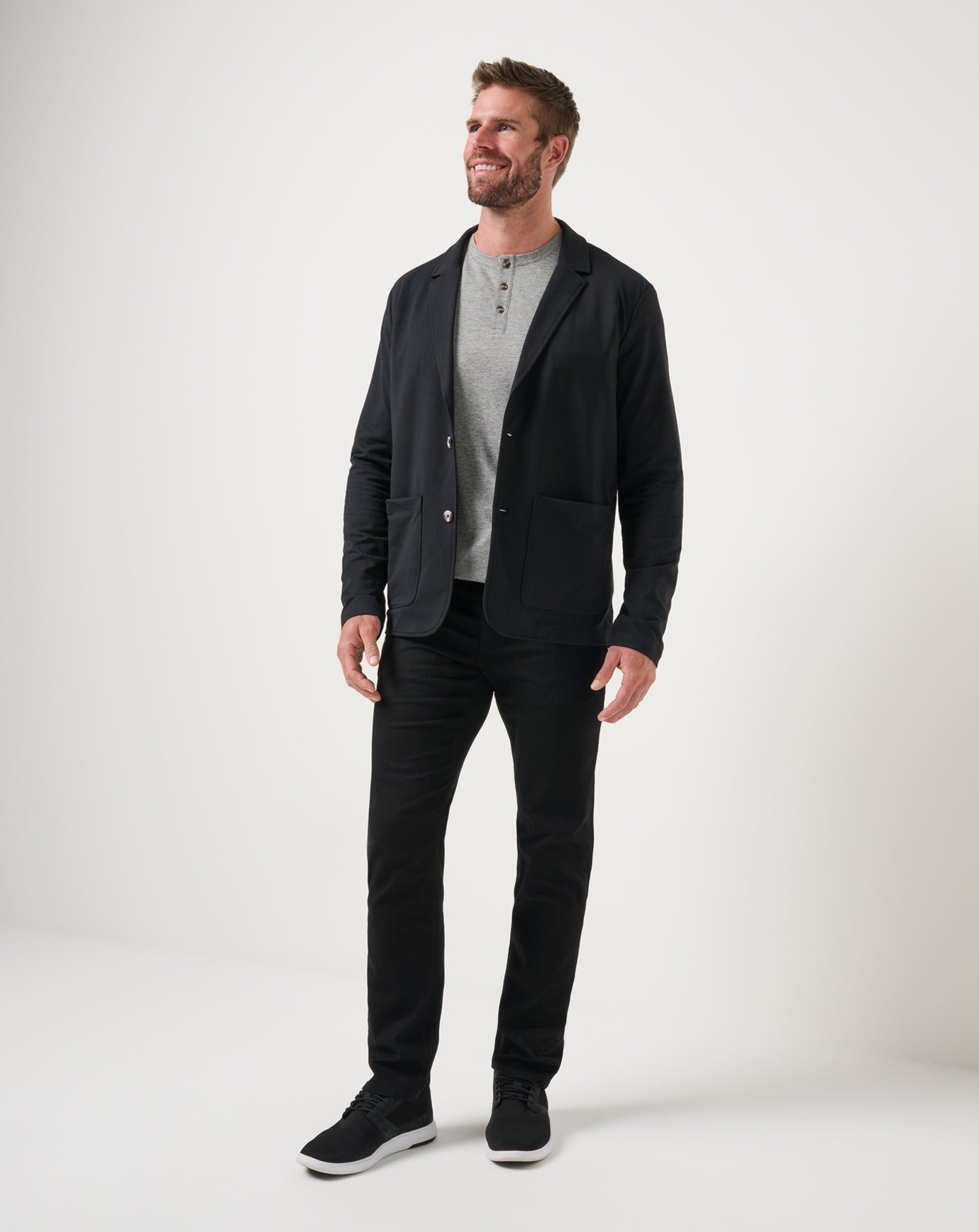 TravisMathew Stretchknit Blazer - Black