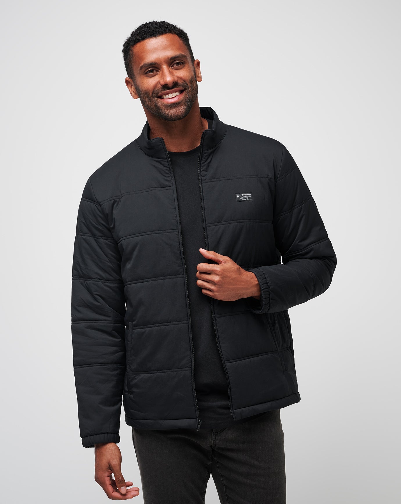 TravisMathew Palisades Puffer Jacket - Black