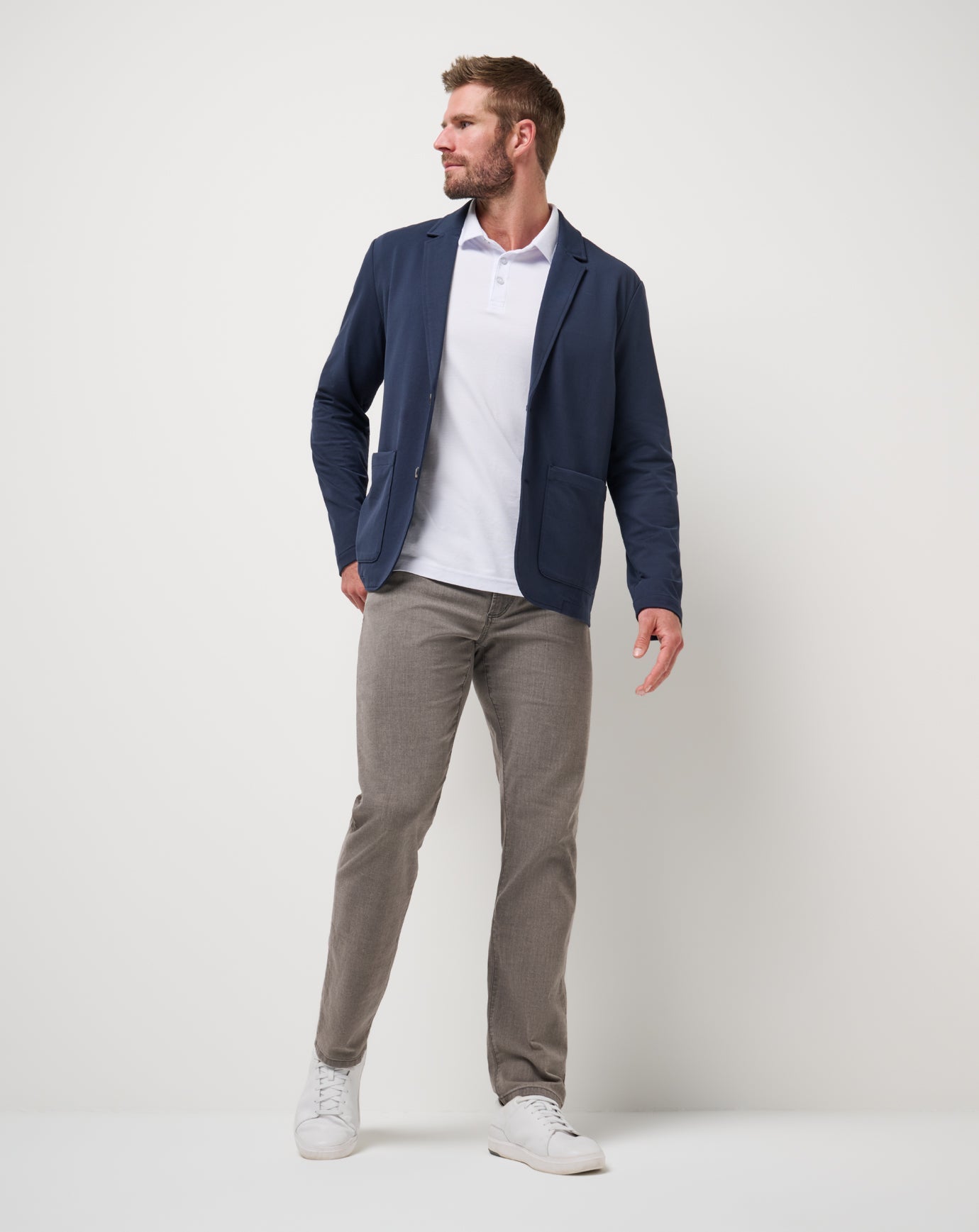 TravisMathew Stretchknit Blazer - Total Eclipse