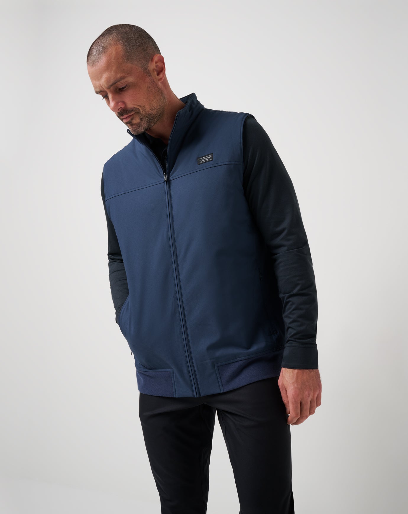 TravisMathew Wanderlust Vest - Mood Indigo