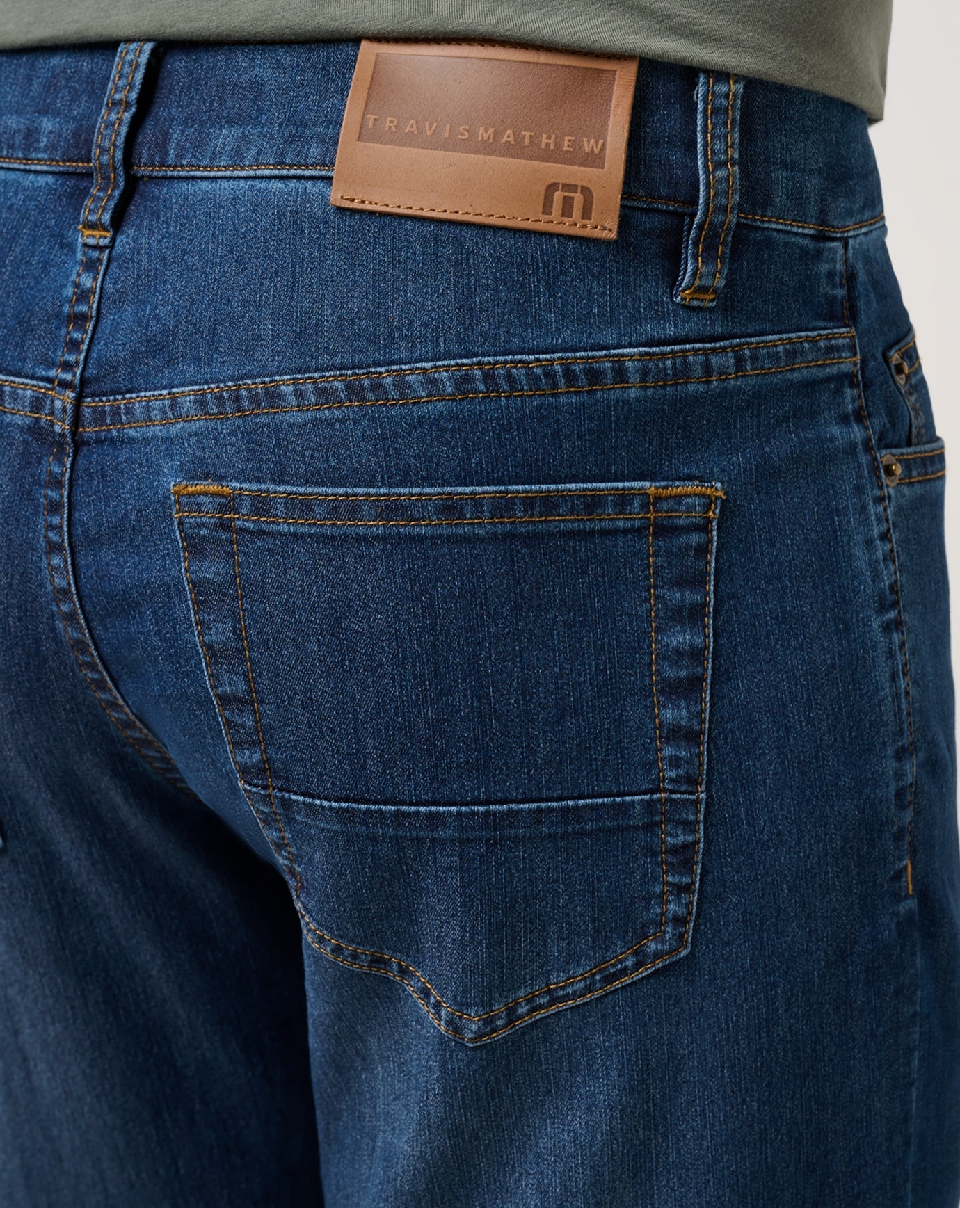 TravisMathew Legacy Featherweight Jeans - Mid Blue