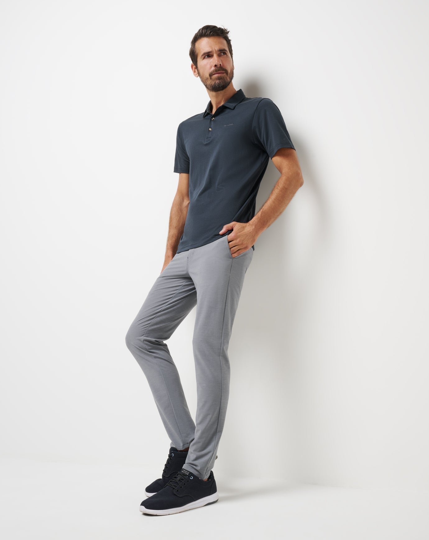 TravisMathew Open To Close Tech Chino Pant - Heather Quiet Shade
