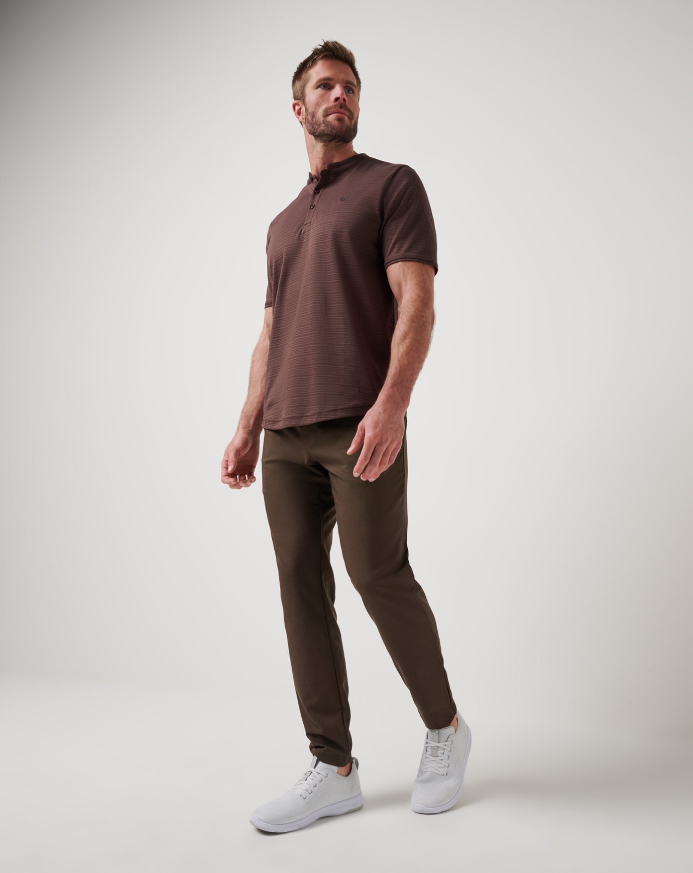 TravisMathew Victory Belt Pant - Chocolate Brown