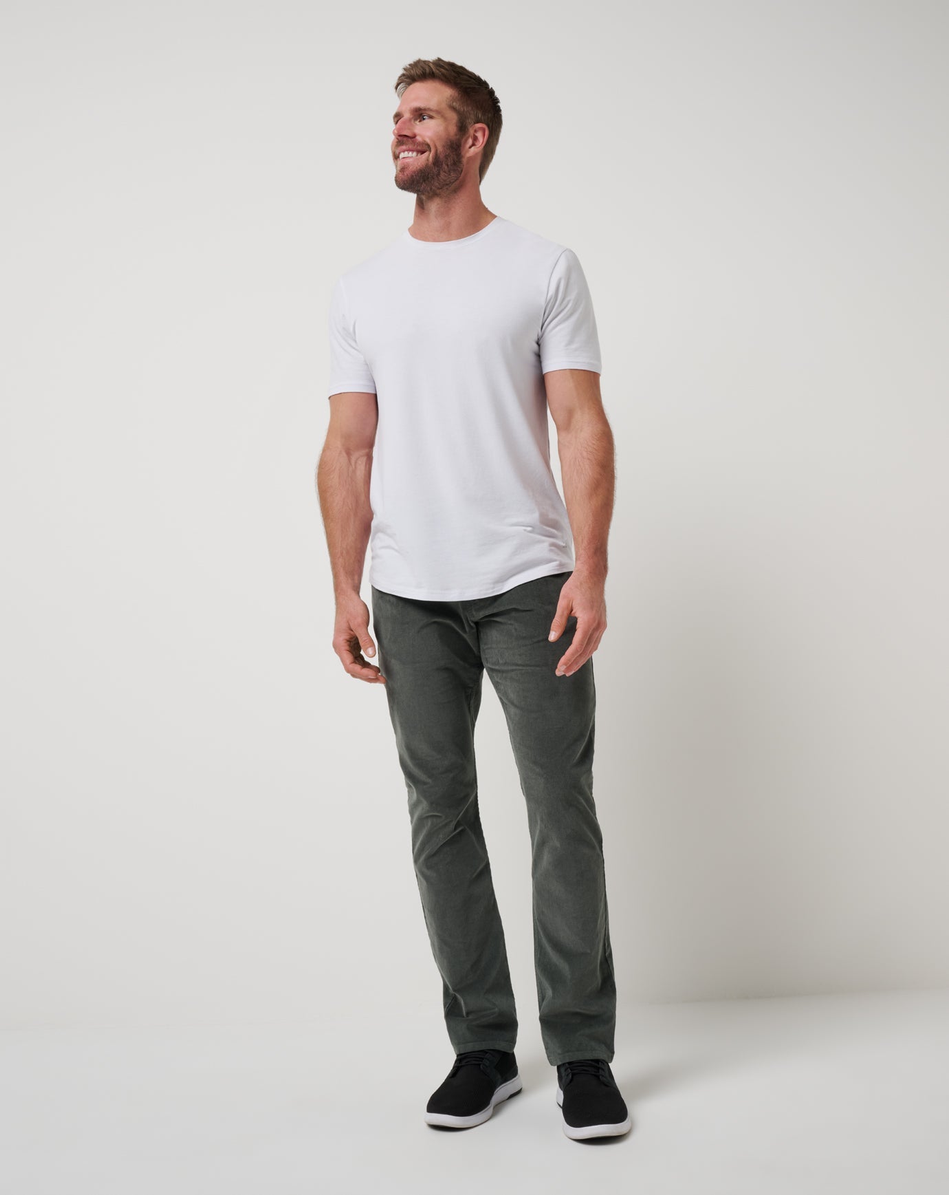TravisMathew Start The Journey Corduroy Pant - Dark Olive