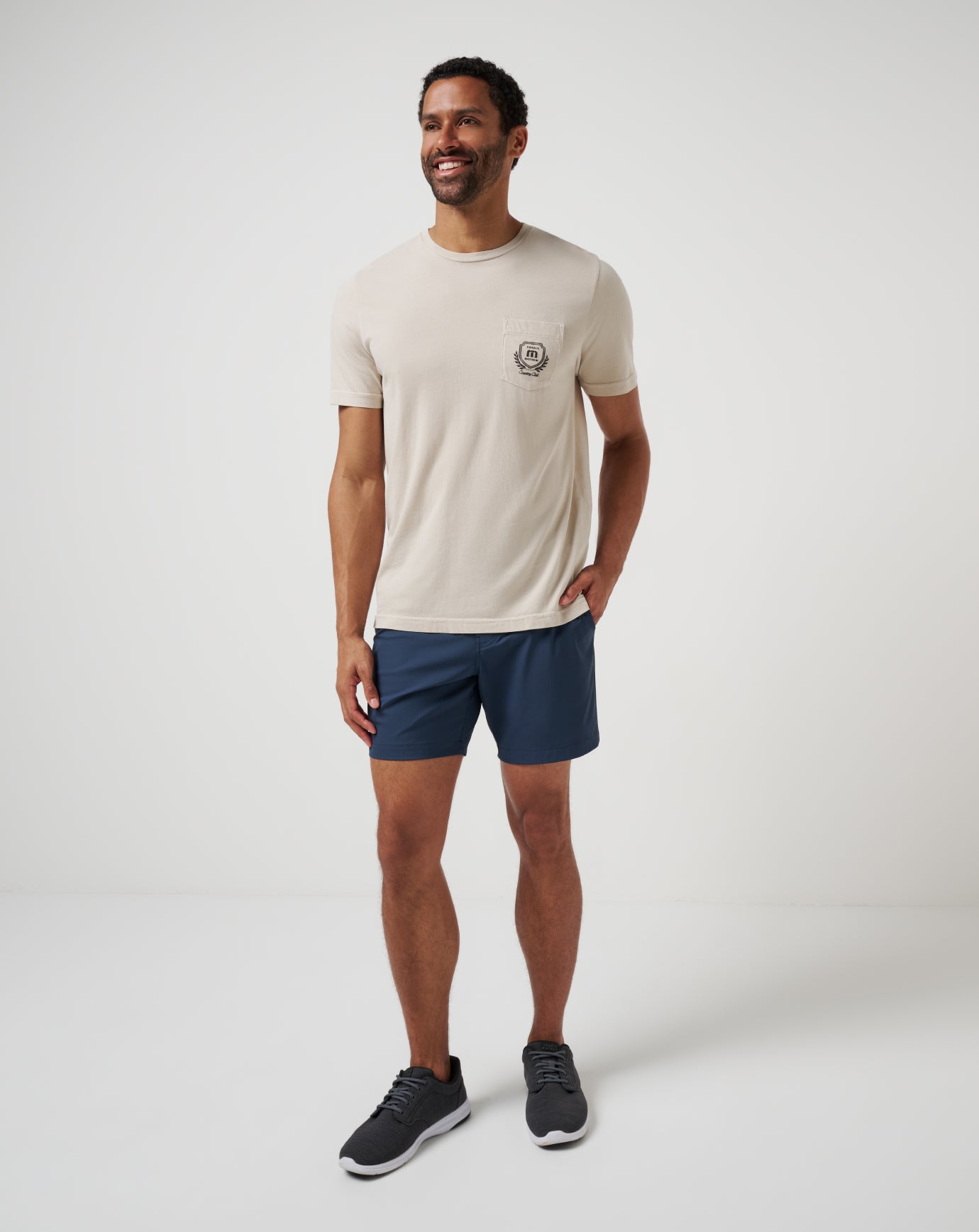 TravisMathew Wanderlust Short 7In - Mood Indigo