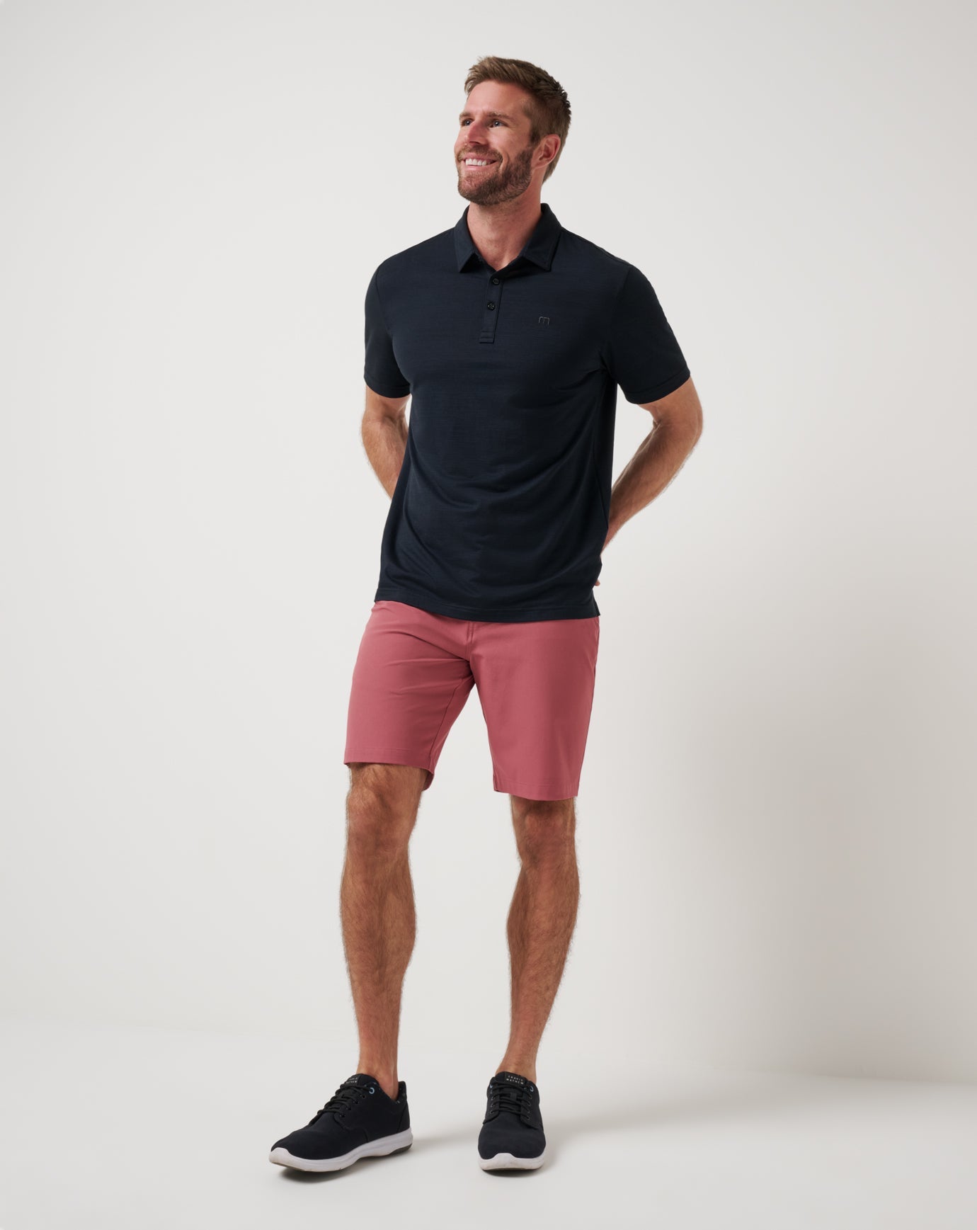 TravisMathew Wanderlust Short 9In - Roan Rouge