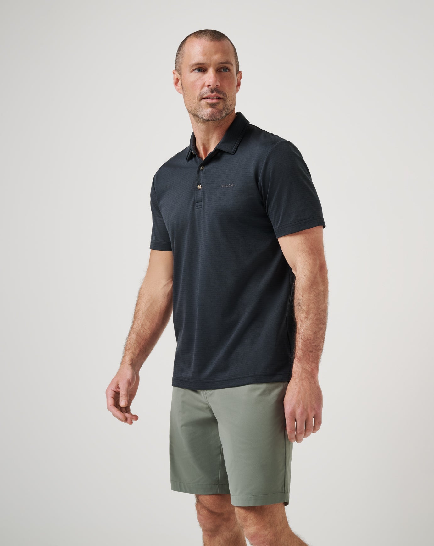 TravisMathew Tech Knit Short 9In - Dark Olive