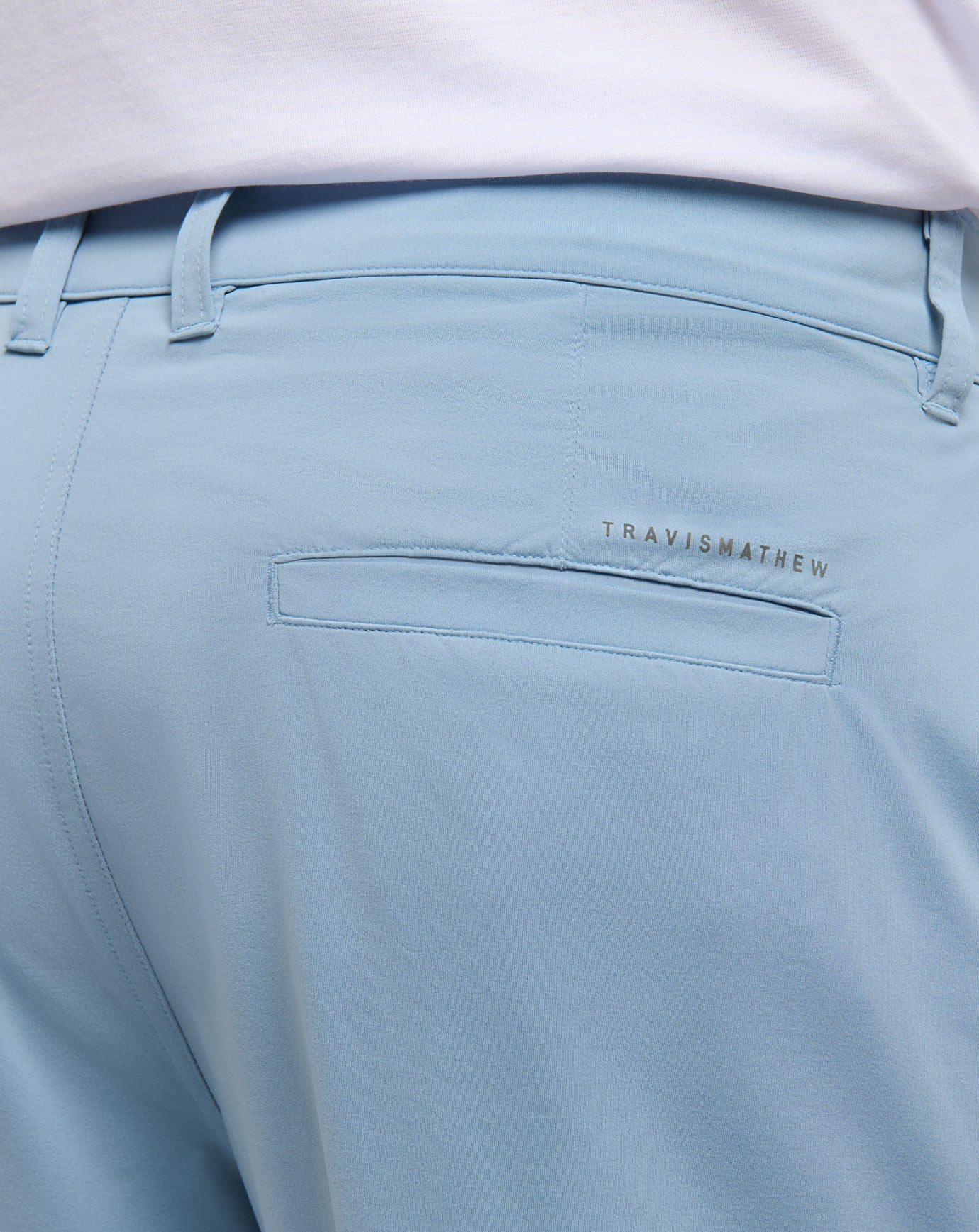 TravisMathew Tech Knit Short 9In - Ash Blue