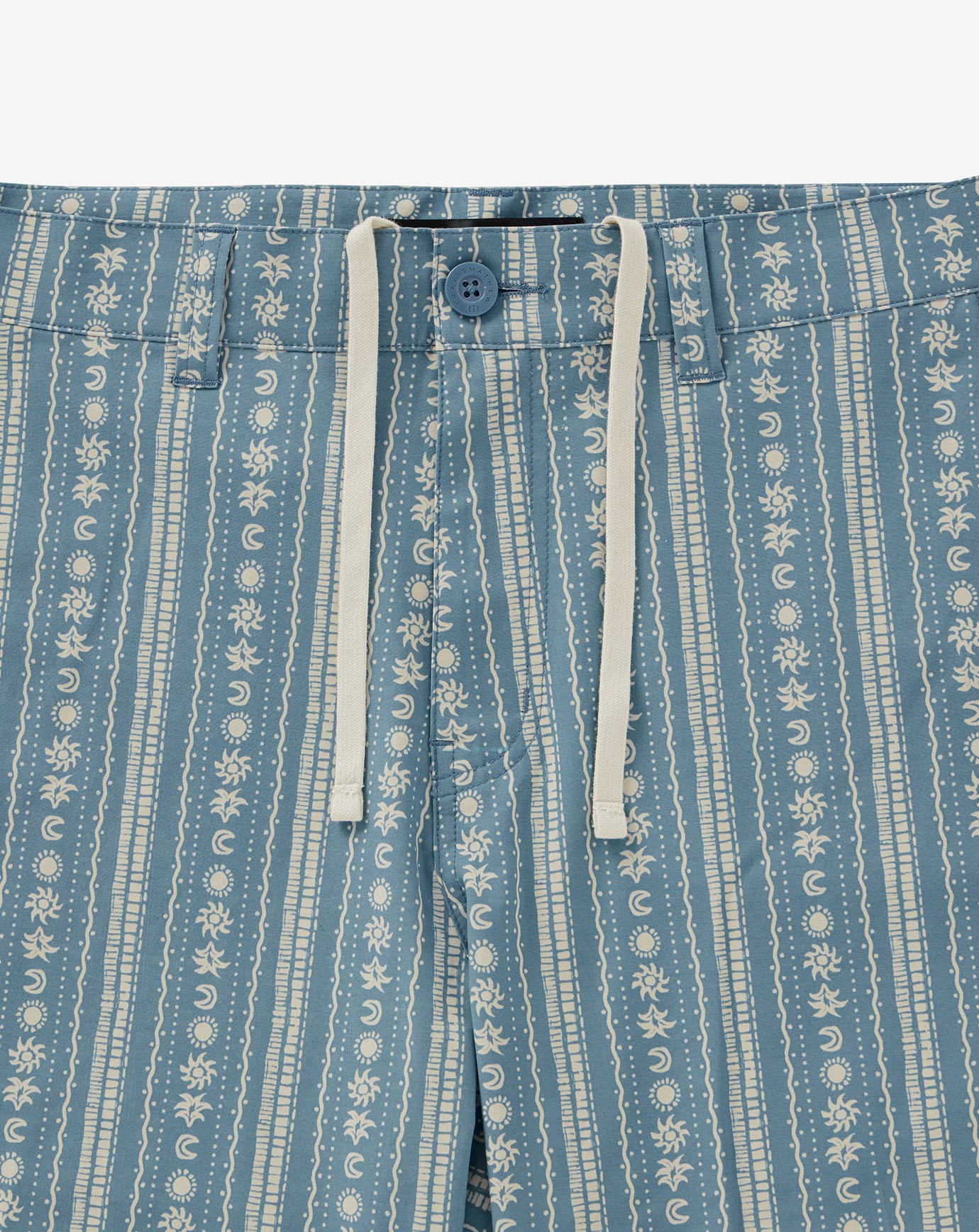 TravisMathew Tech Chino Print Short 8In - Captains Blue