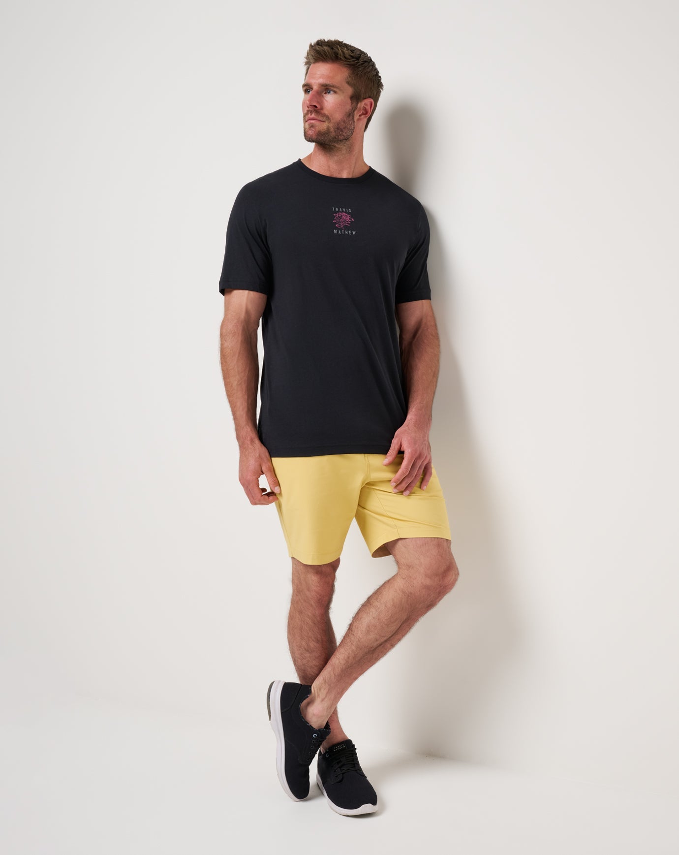 TravisMathew Rapid Transit Short 8In - Rattan