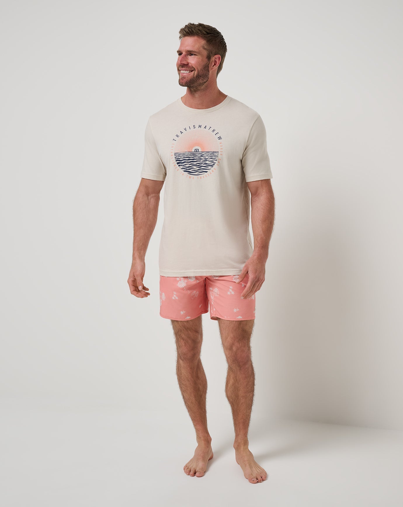 TravisMathew Get Outside Boardshort - Terra Cotta