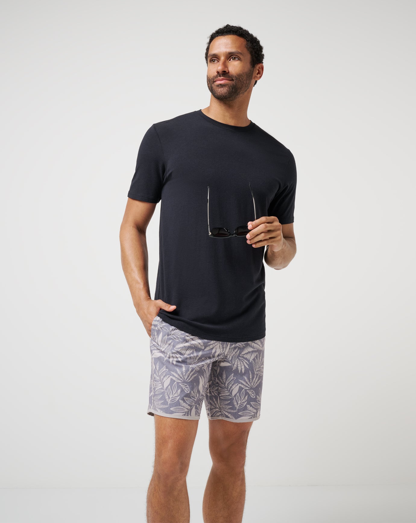 TravisMathew Land To Sea Boardshort - Heather Grey
