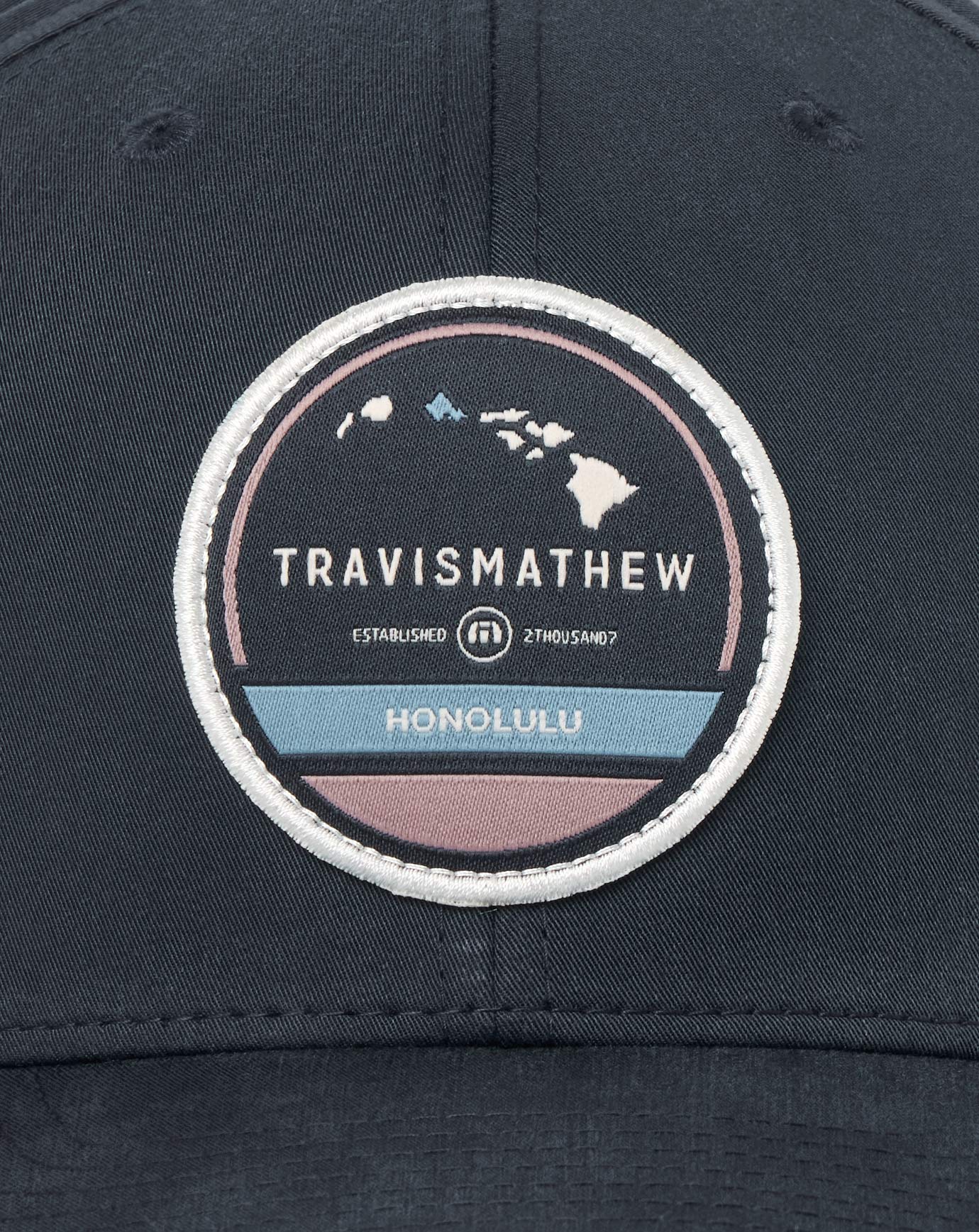 TravisMathew The Forbidden Isle 3.0 Honolulu Snapback Hat - Total Eclipse