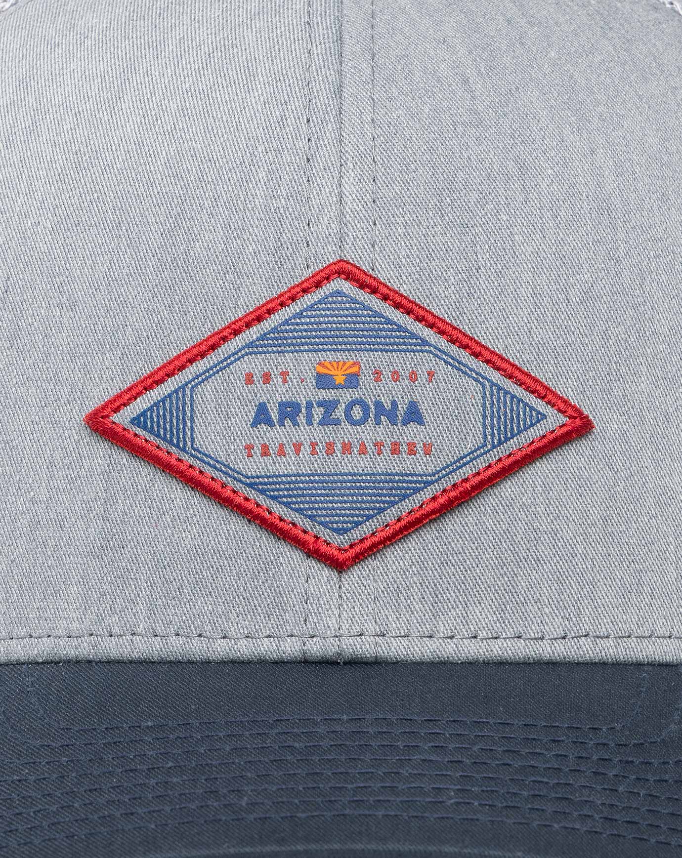 TravisMathew Bellville Az Snapback Hat - Heather Grey