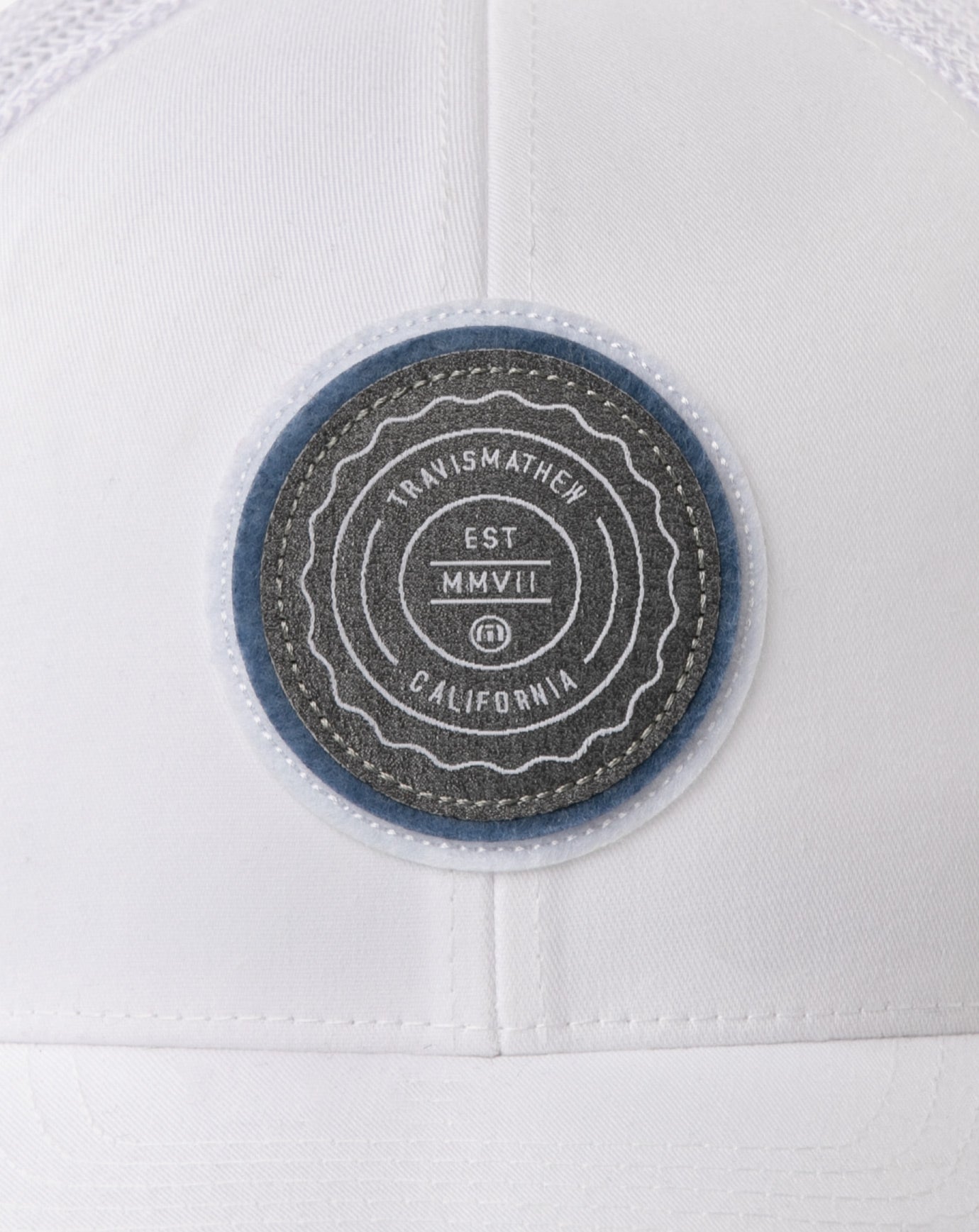 TravisMathew The Patch Snapback Hat - White