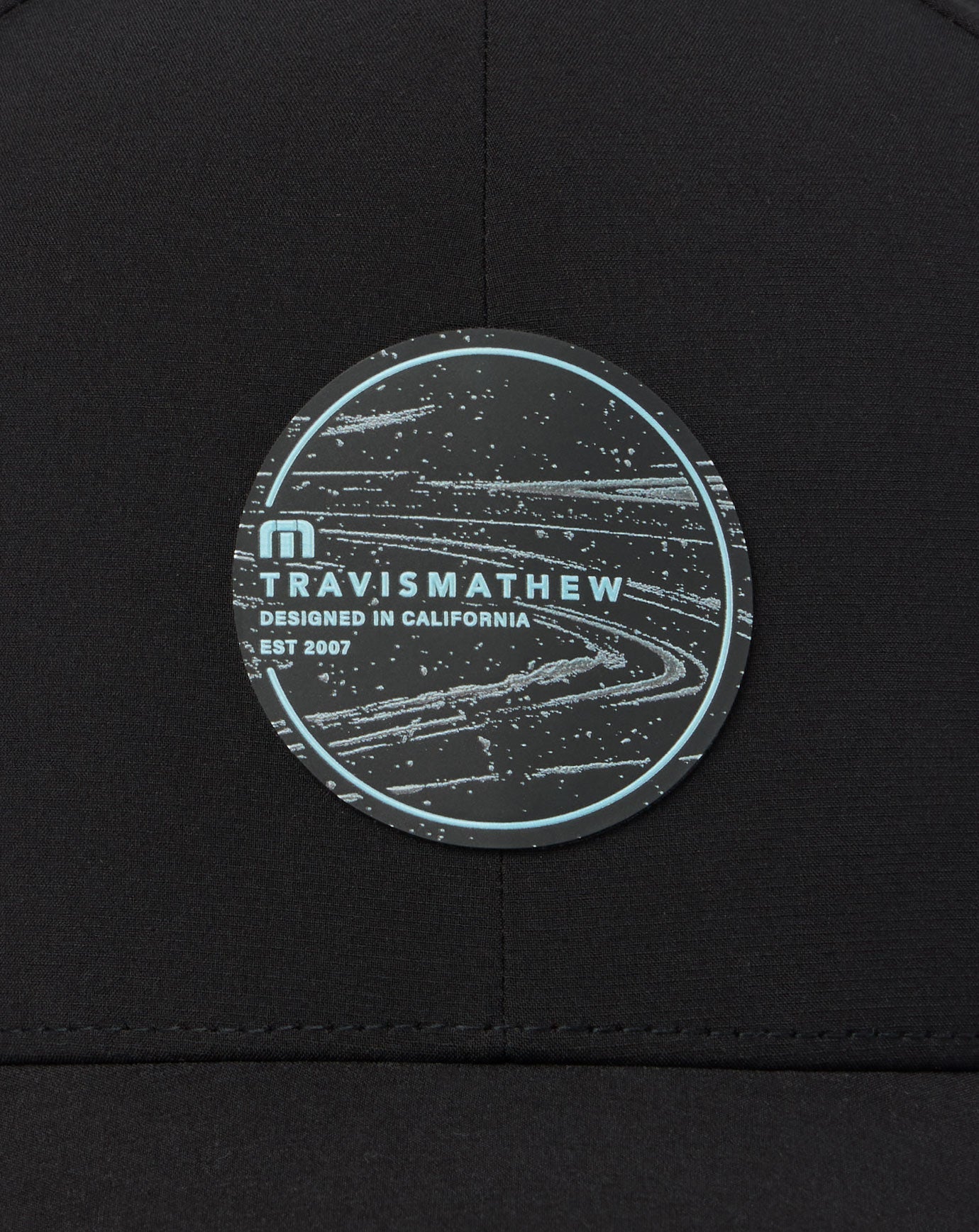 TravisMathew Long Journey Snapback Hat - Black
