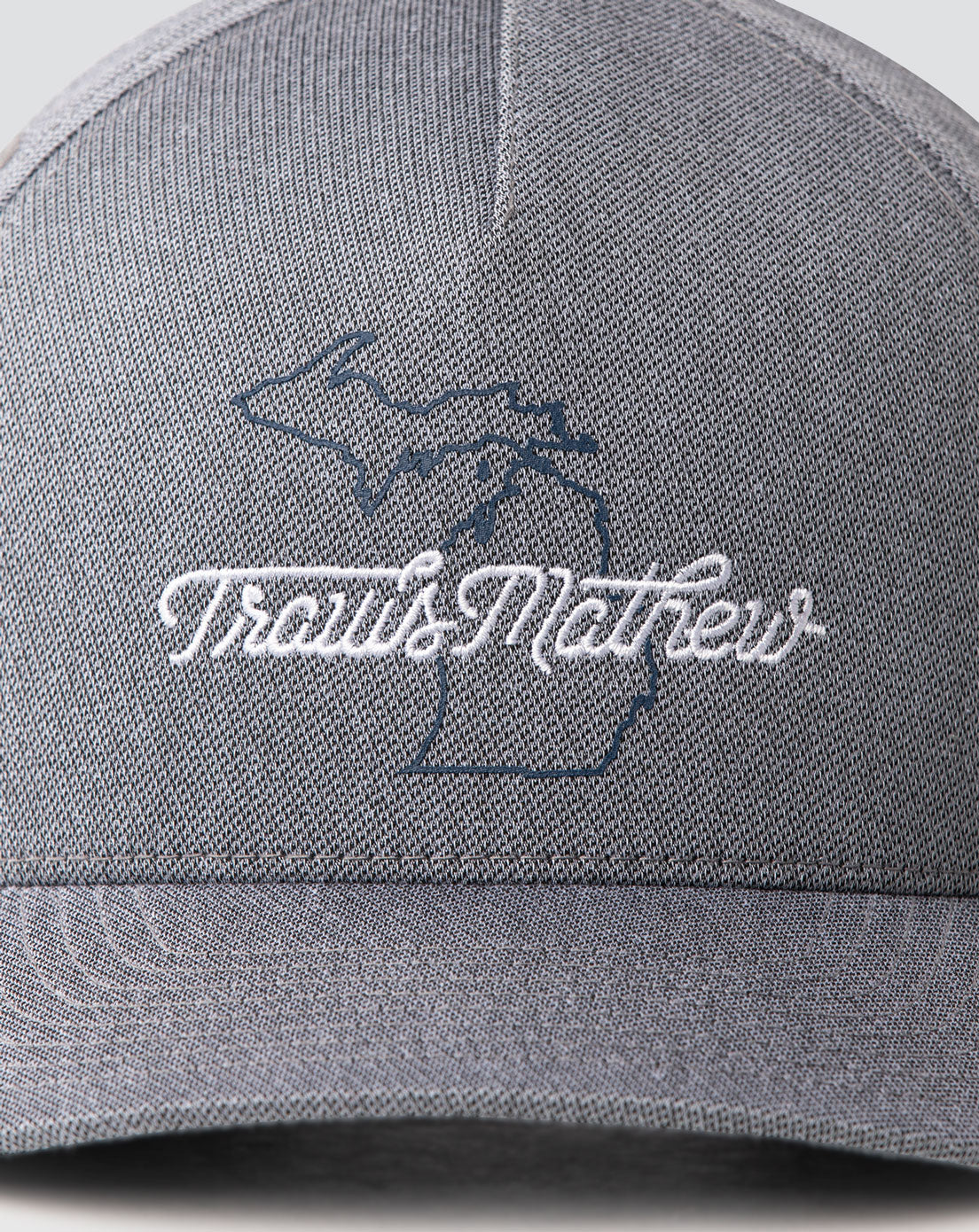 TravisMathew Euchre Snapback Hat - Heather Quiet Shade