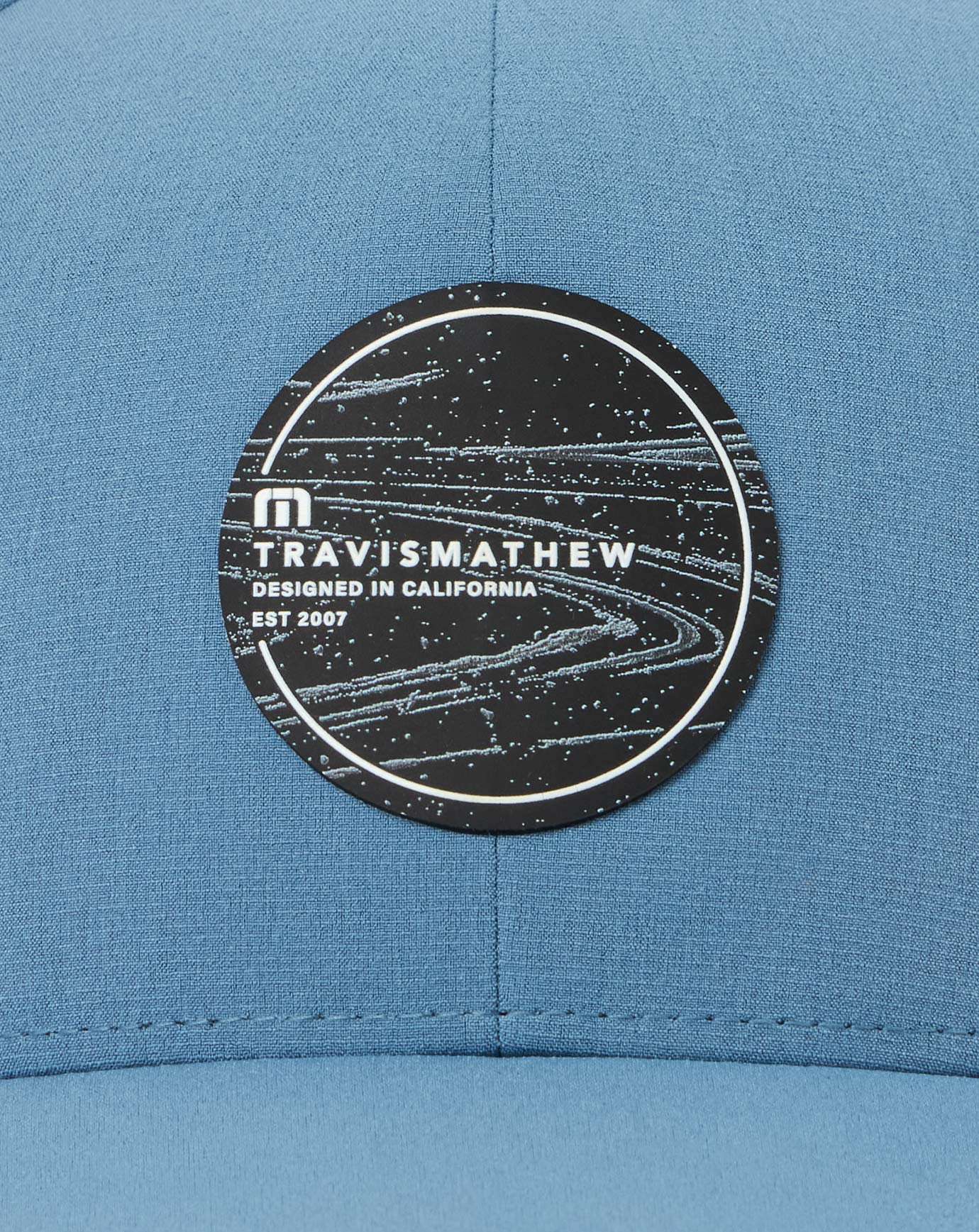 TravisMathew Long Journey Snapback Hat - Captains Blue
