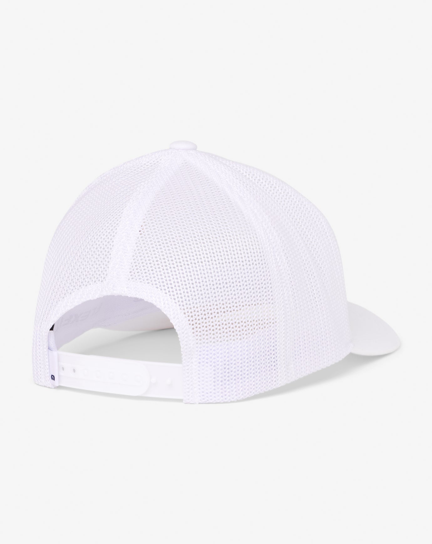 TravisMathew Auburn Drum Major Snapback Hat - White