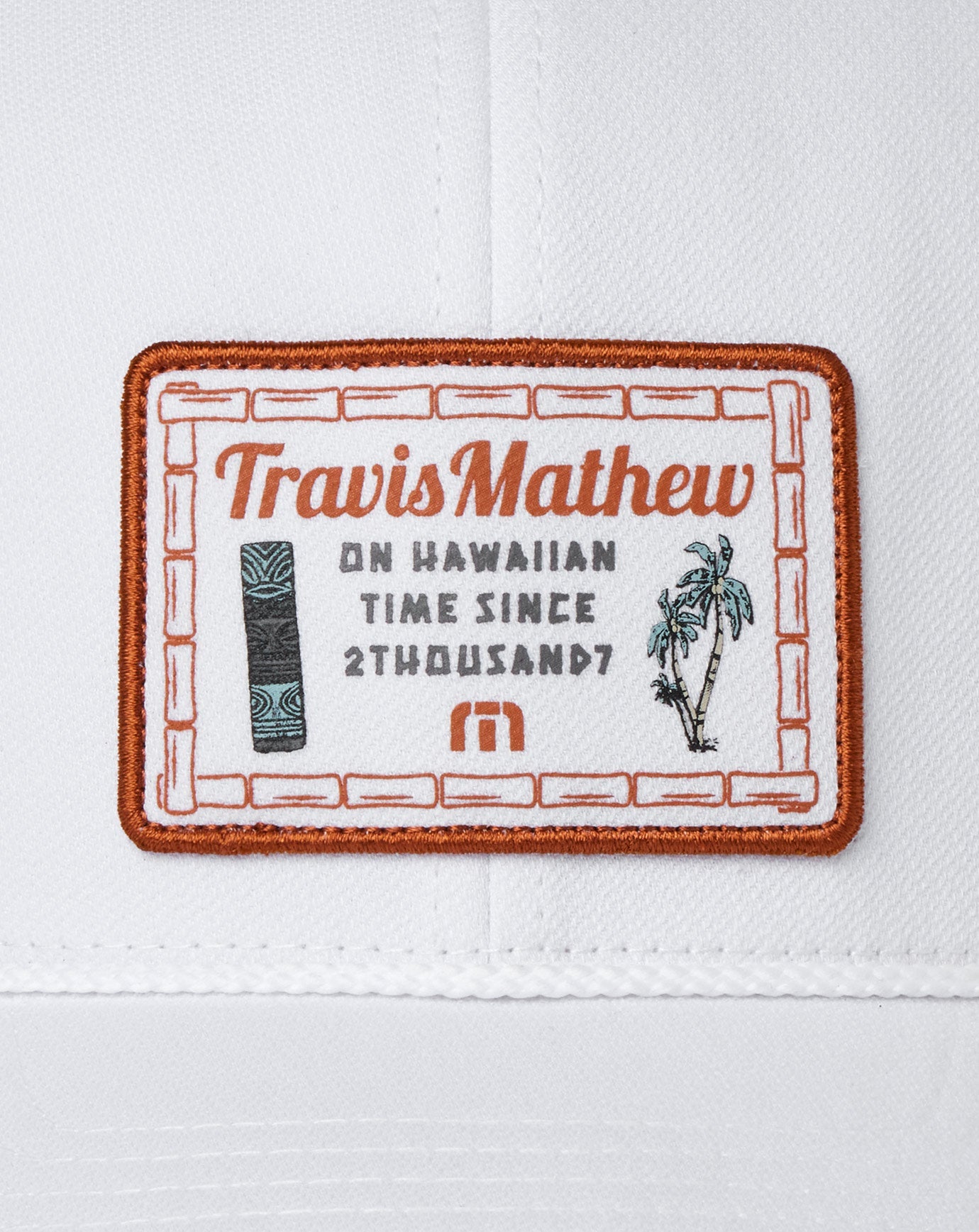 TravisMathew Haupaia Pie Snapback Hat - White