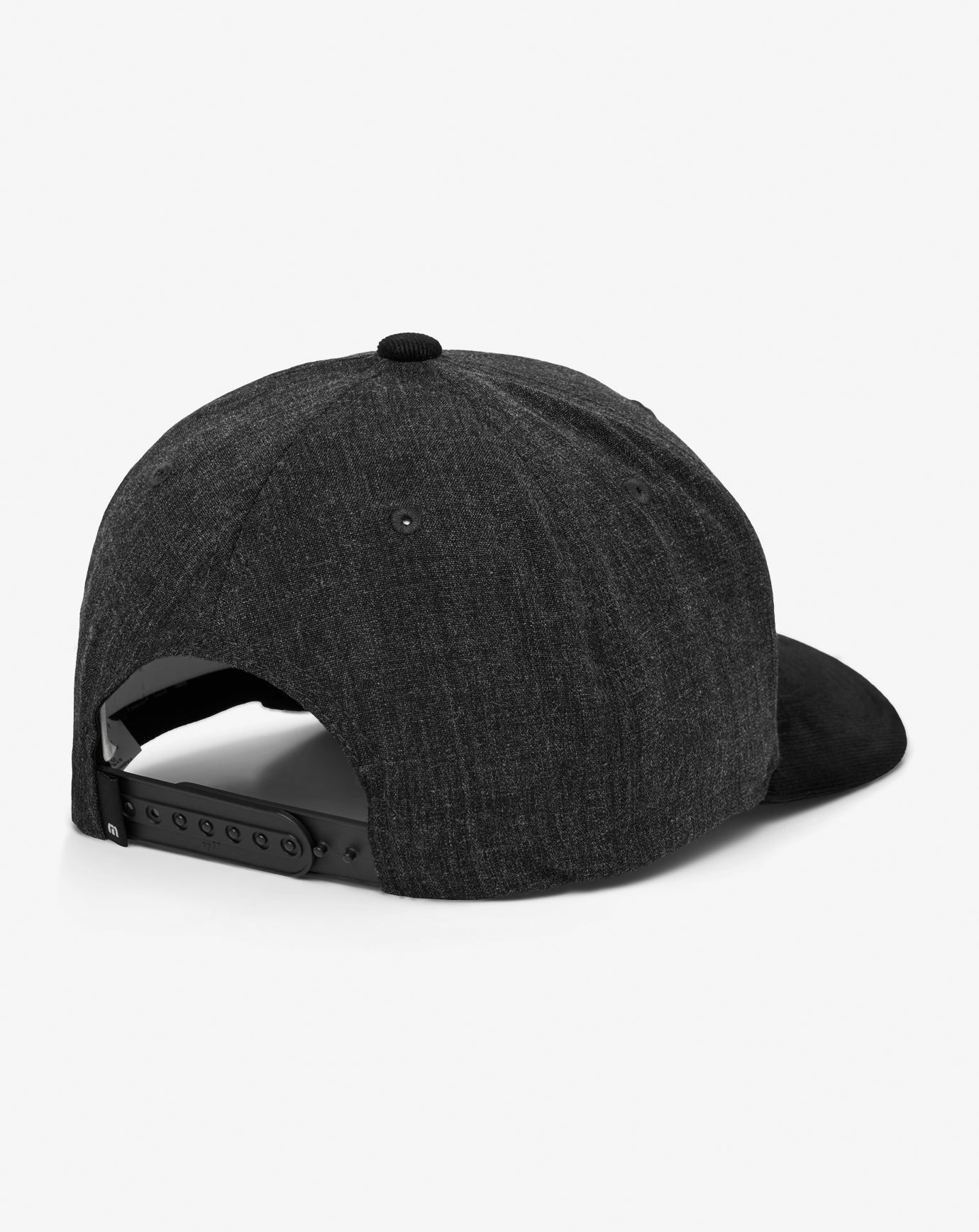 TravisMathew Burnley Rustic Road Snapback Hat - Black