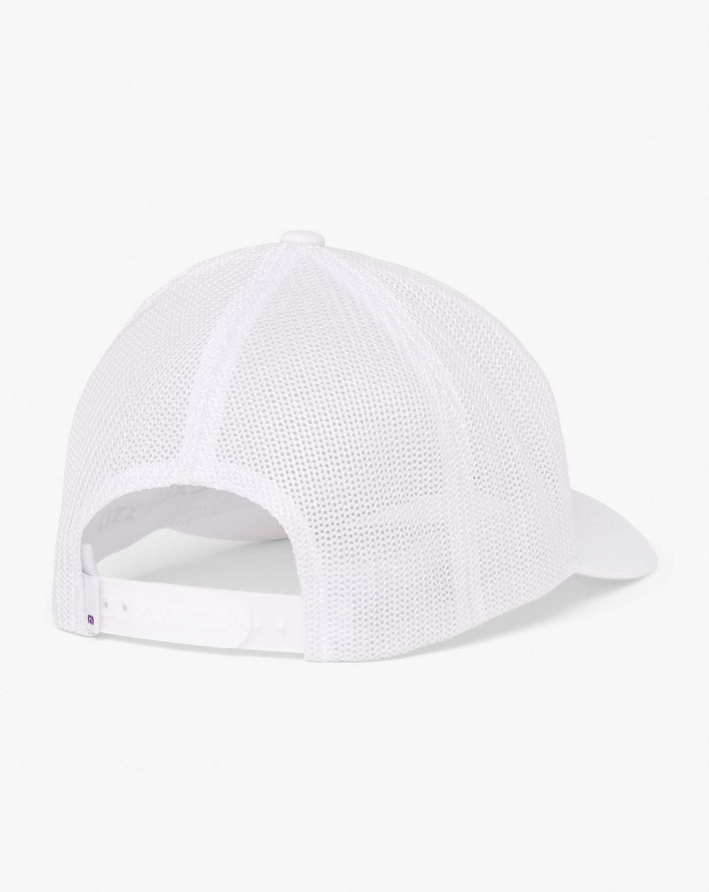 TravisMathew LSU Drum Major Snapback Hat - White