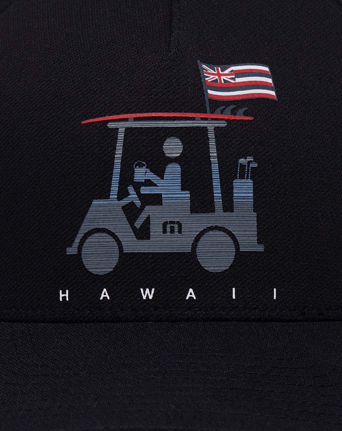 TravisMathew Northern Point Snapback Hat - Black